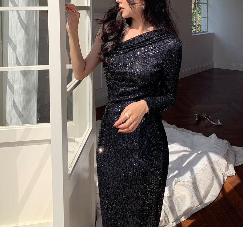 Tobuse dress (ready stock in gold (XL)/ 6 colours)