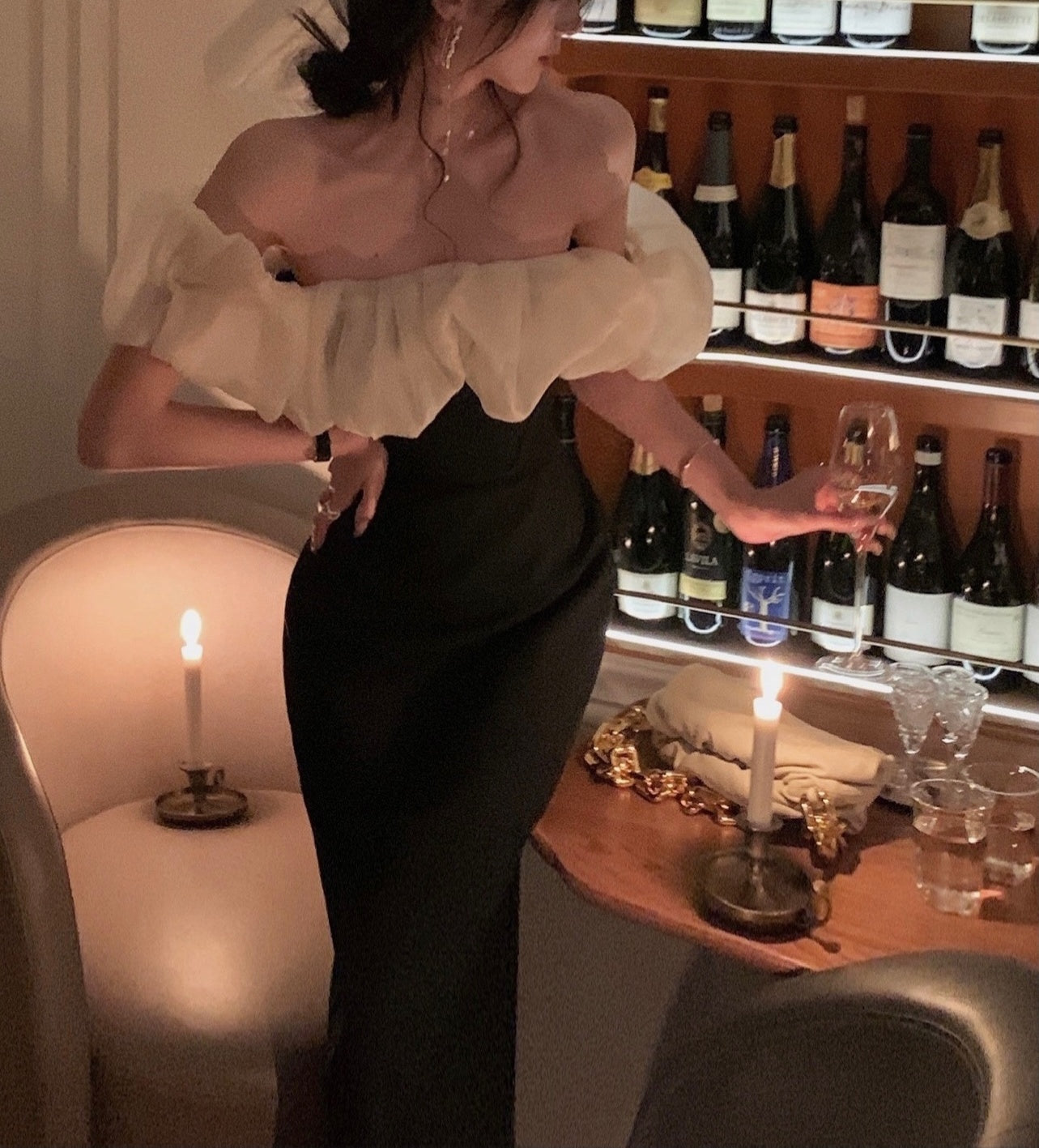 Thalia dress (ready stock in M)