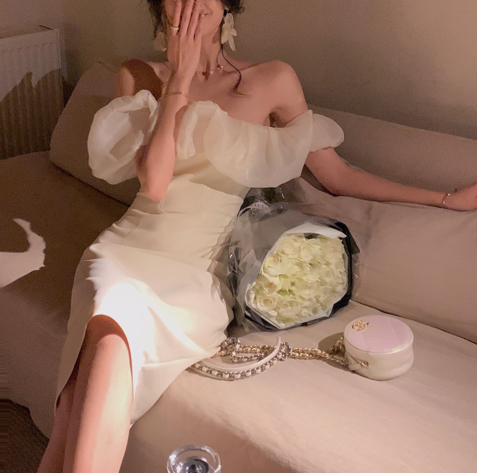 Thalia dress (ready stock in M)