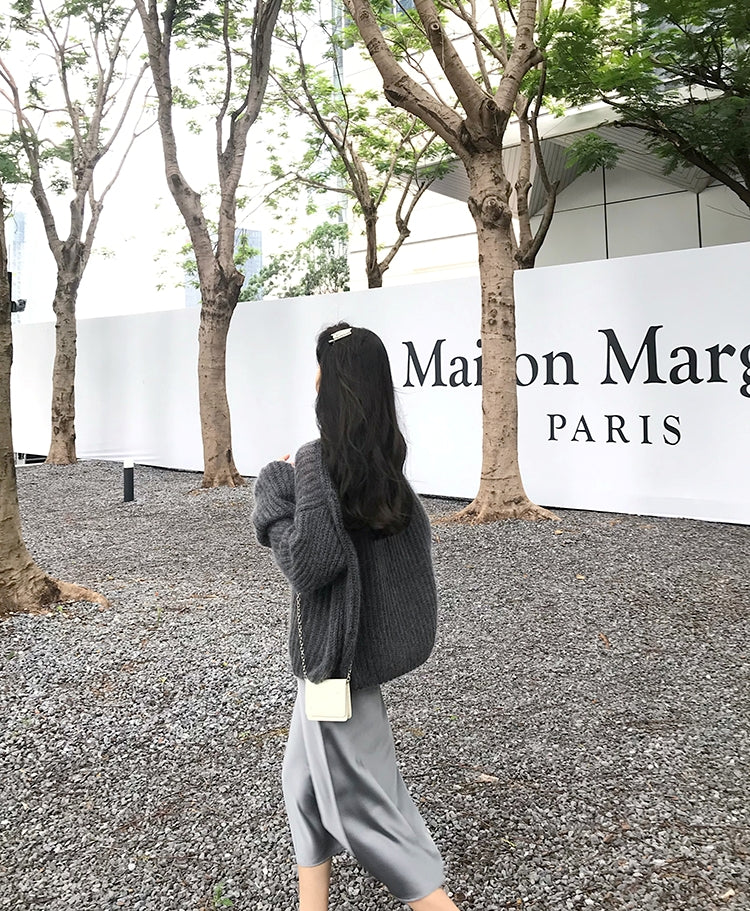 Hanson dress (ready stock in grey (ML)/ 2 colours)