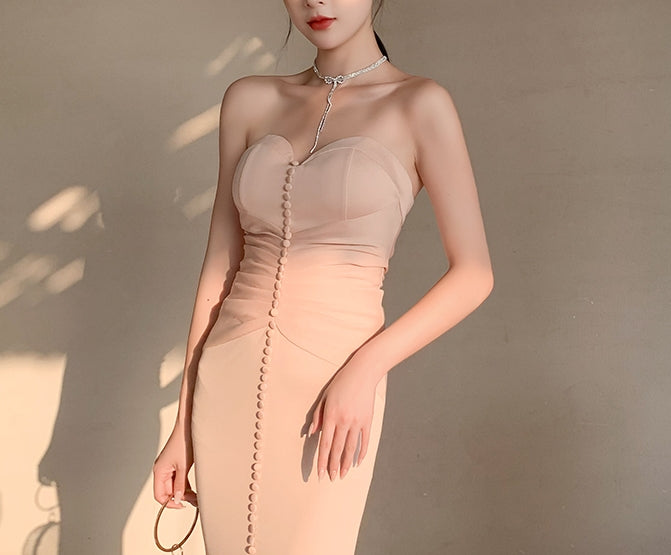 Phyllis gown (ready stock in white (M/ fits S)/ 5 colours)