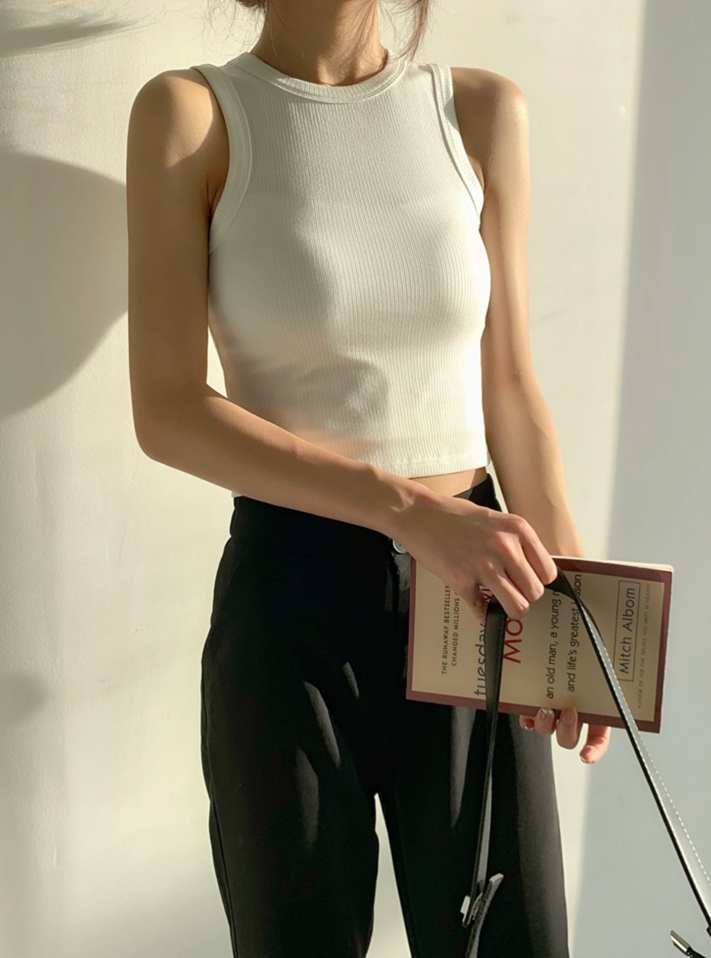 Cropped Tank Top (ready stock/ 4 colours)