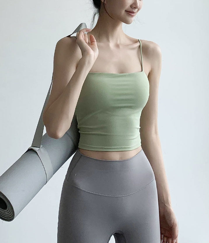 Mabel Camisole Sports Bra (preorder/ 4 colours)