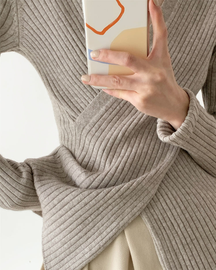 Nuance knit top (preorder/ 4 colours)