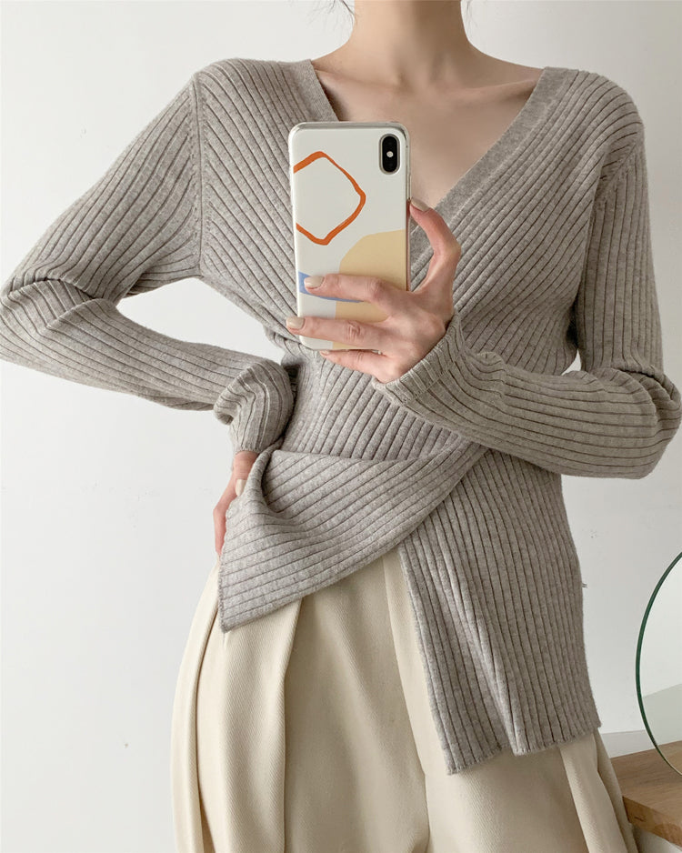 Nuance knit top (preorder/ 4 colours)