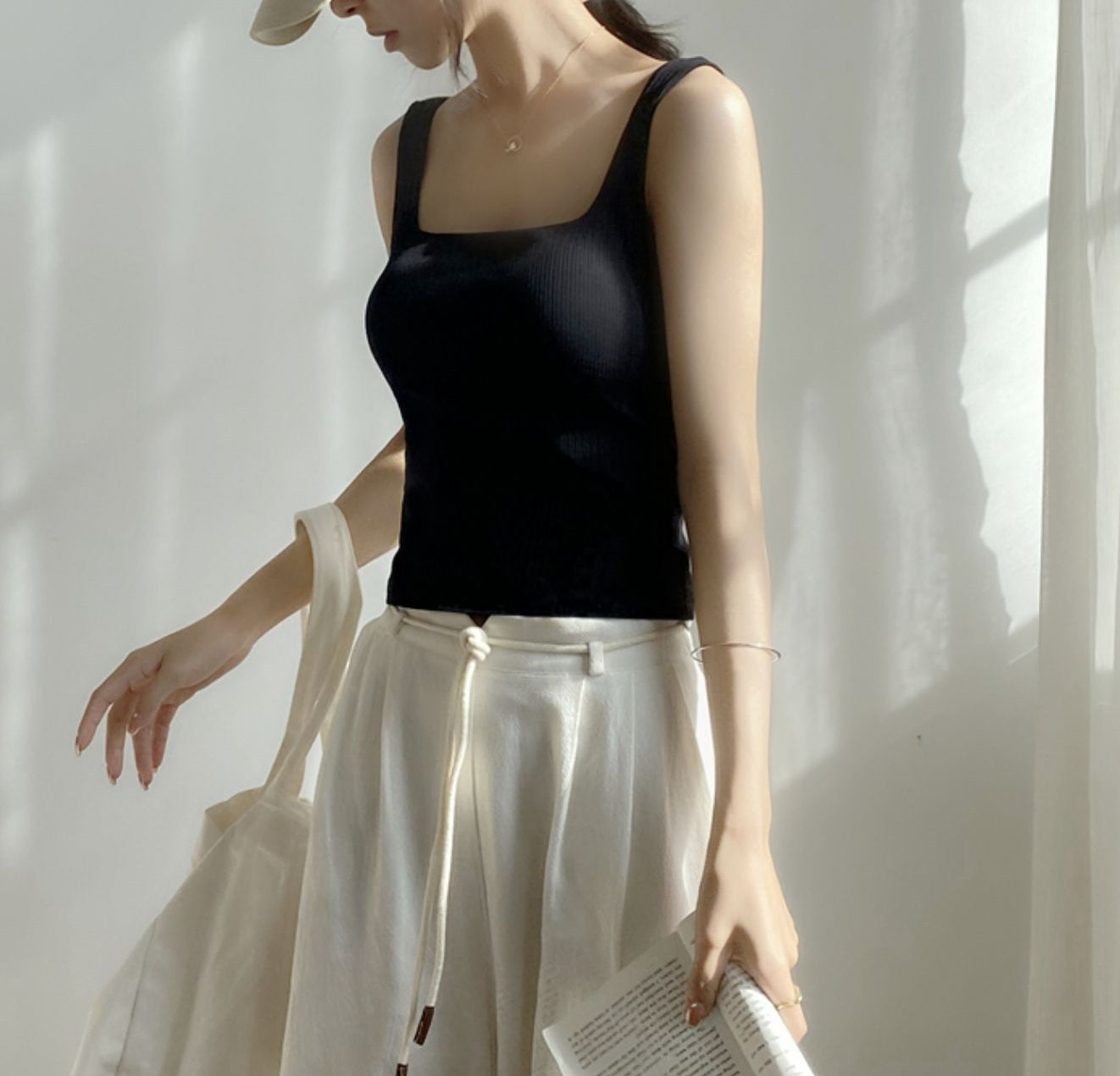 Tank Top with Built-in Paddings (preorder/ 5 colours)