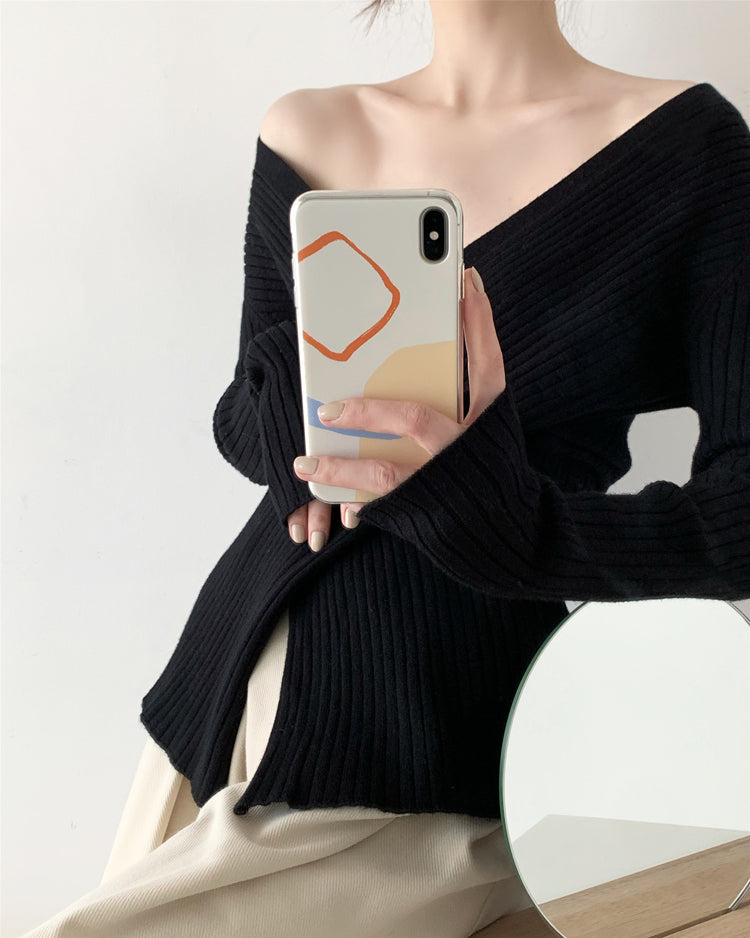 Nuance knit top (preorder/ 4 colours)