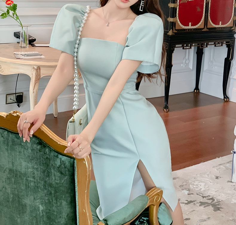 Evangeline dress (ready stock in pink (M)/ 3 colours)