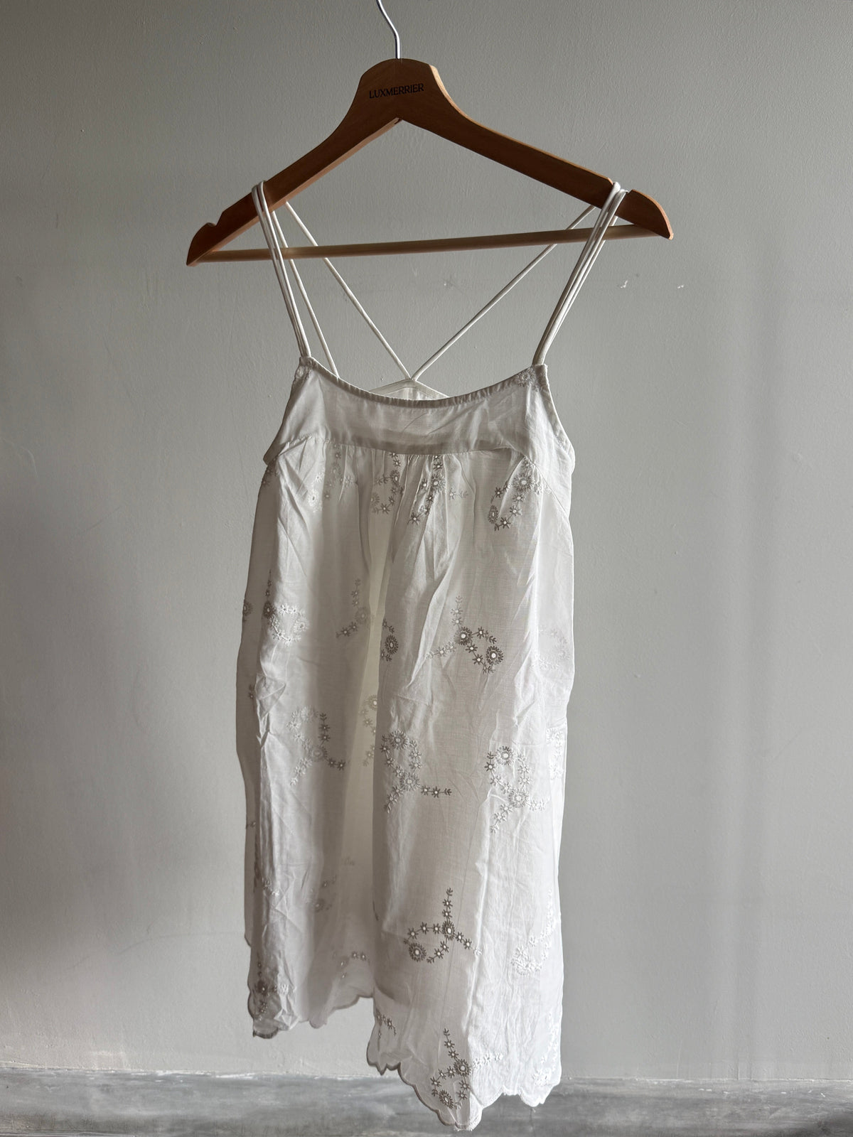 Eyelet Mini Dress (preorder)