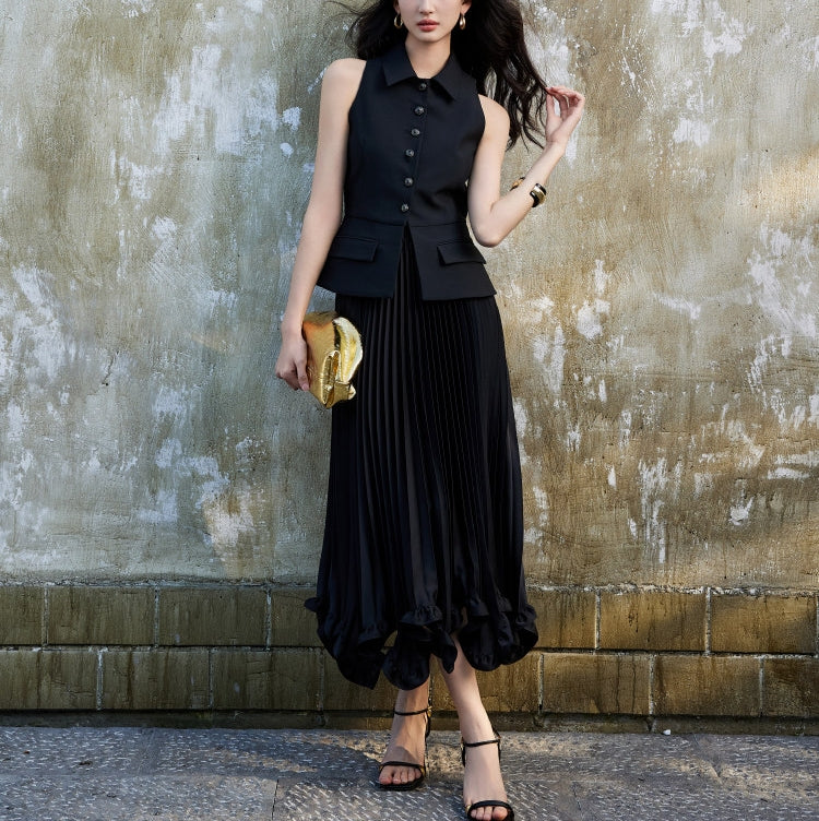 Twirl pleated skirt (preorder)