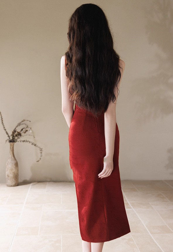 Reed cheongsam (preorder)