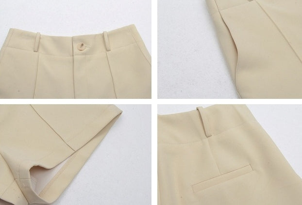 Suit A-line Shorts (preorder/ 3 colours)