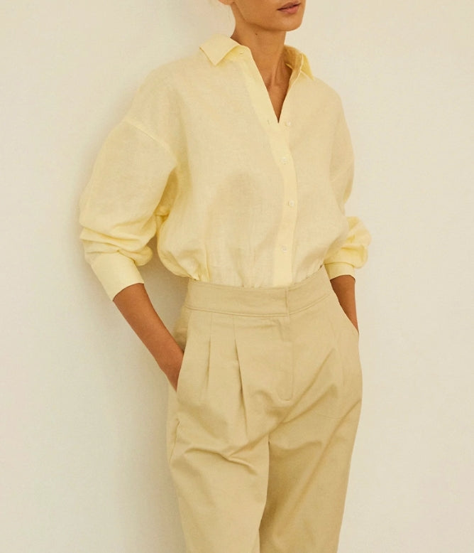 French linen shirt (preorder/ 2 colours)