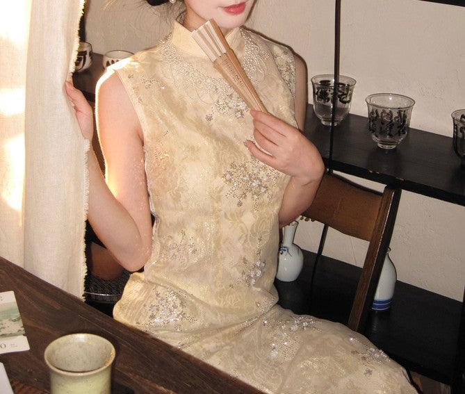 Poetry cheongsam (preorder)