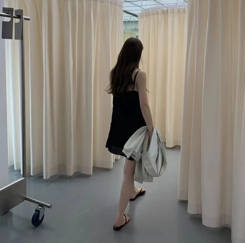 Crinkled dress (preorder/ 2 colours)