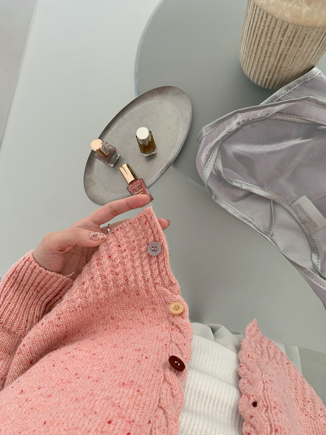 Tricolor Cardigan (preorder/ 3 colours)