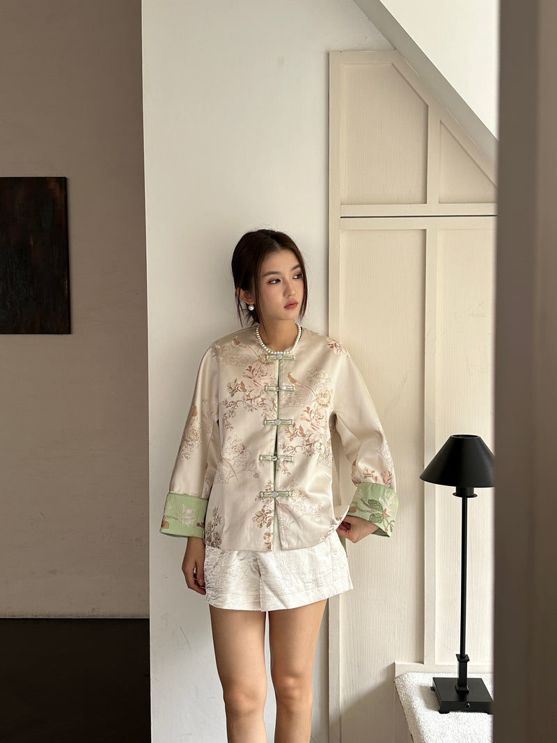 Dyana cheongsam top (preorder)