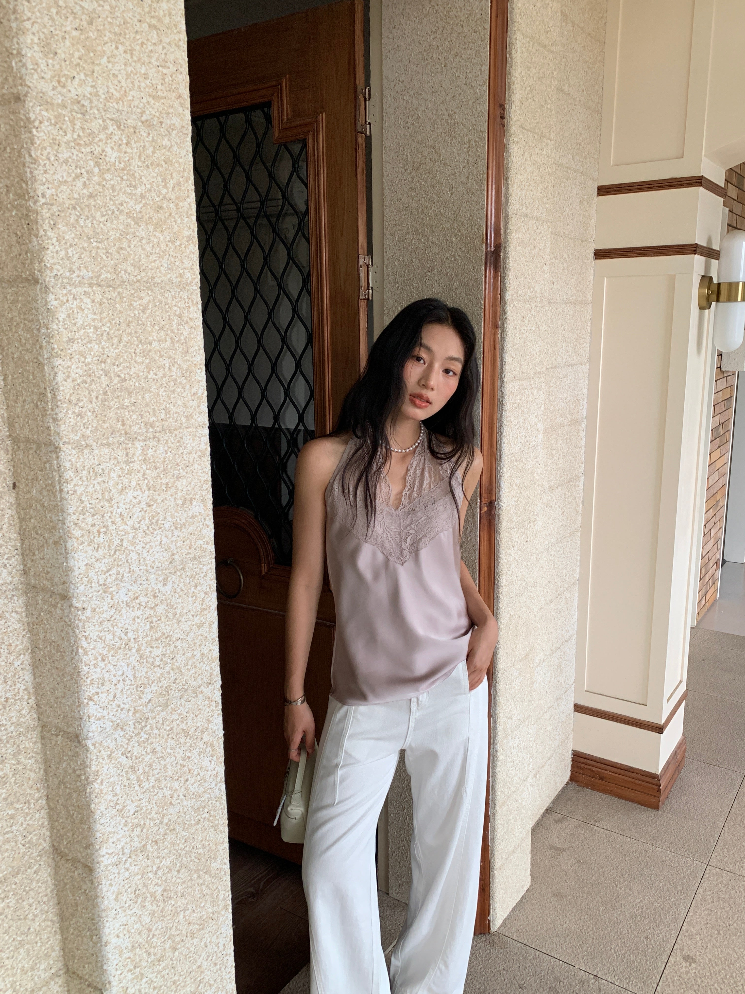 Dominique Top (ready stock)