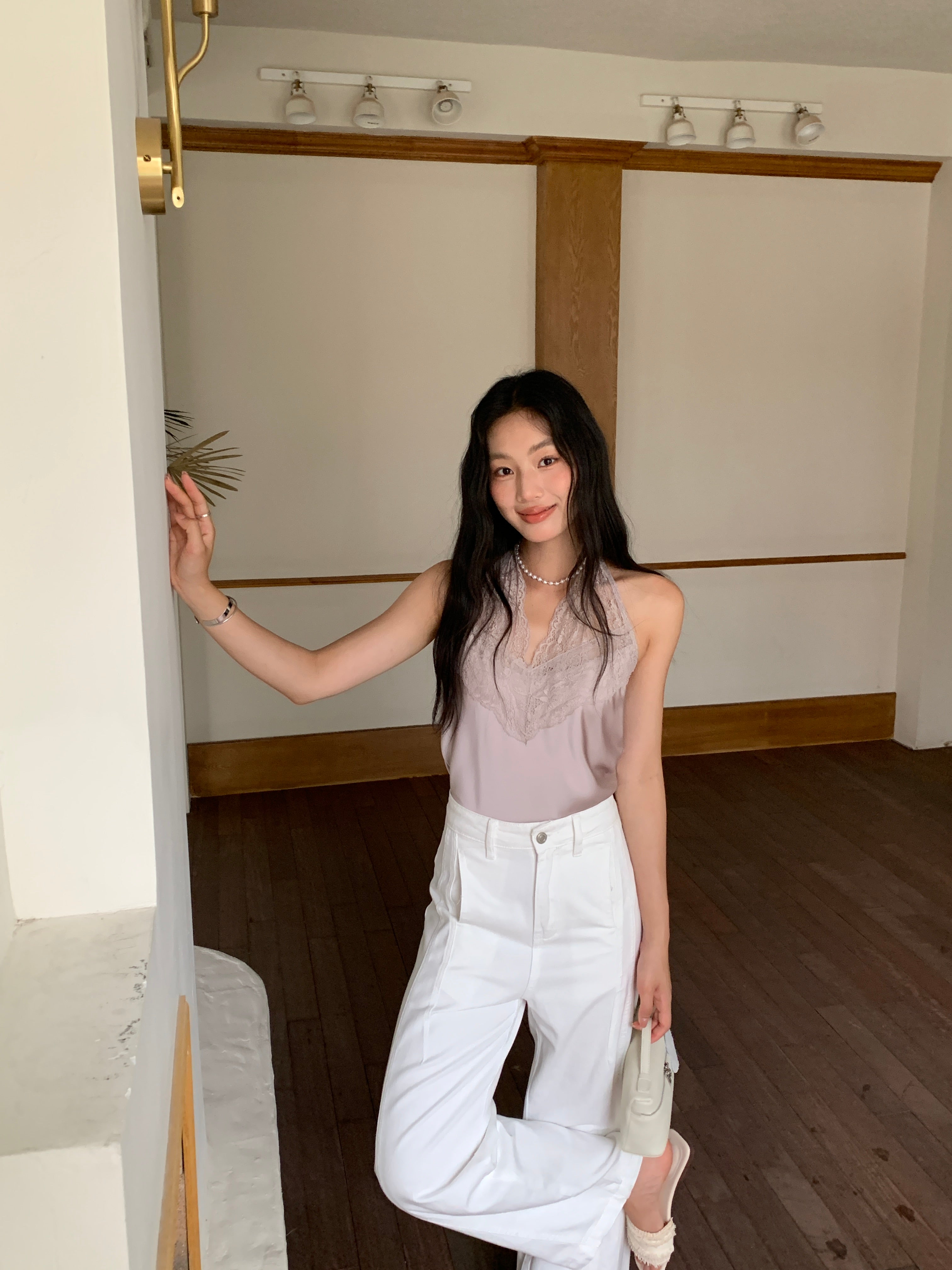 Dominique Top (ready stock)