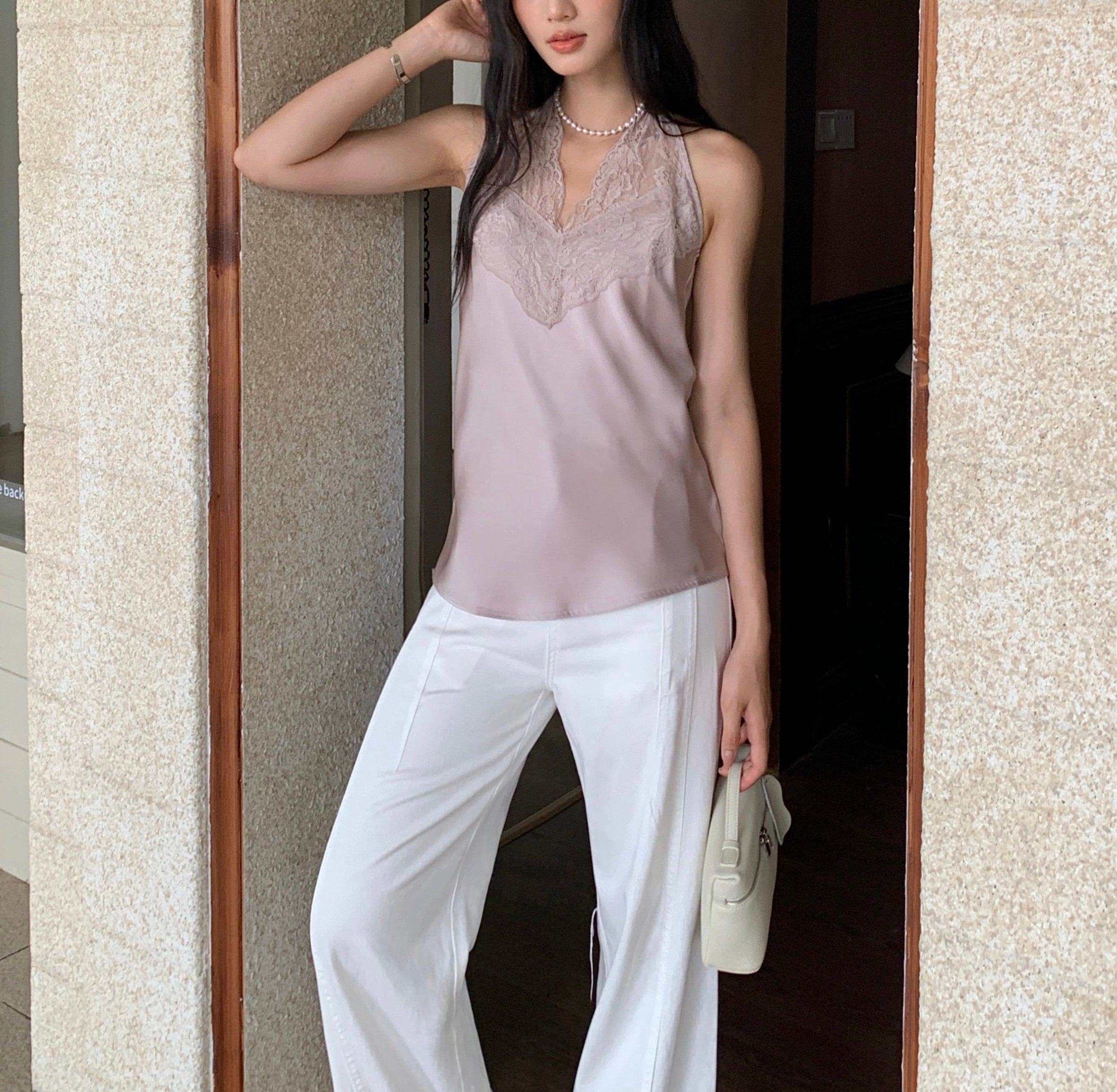 Dominique Top (ready stock)