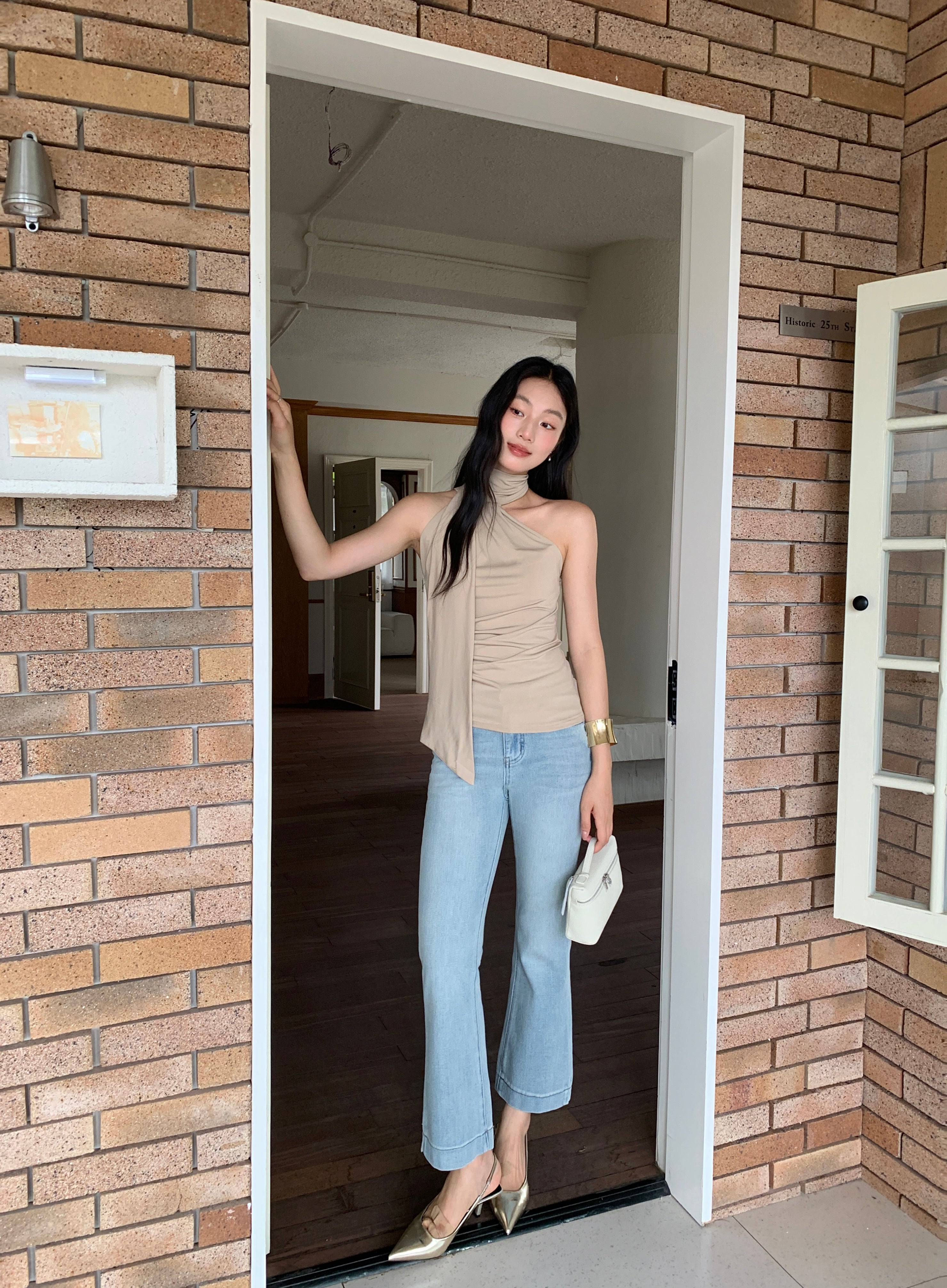 Balliese jeans (ready stock in light blue/ 4 colours)