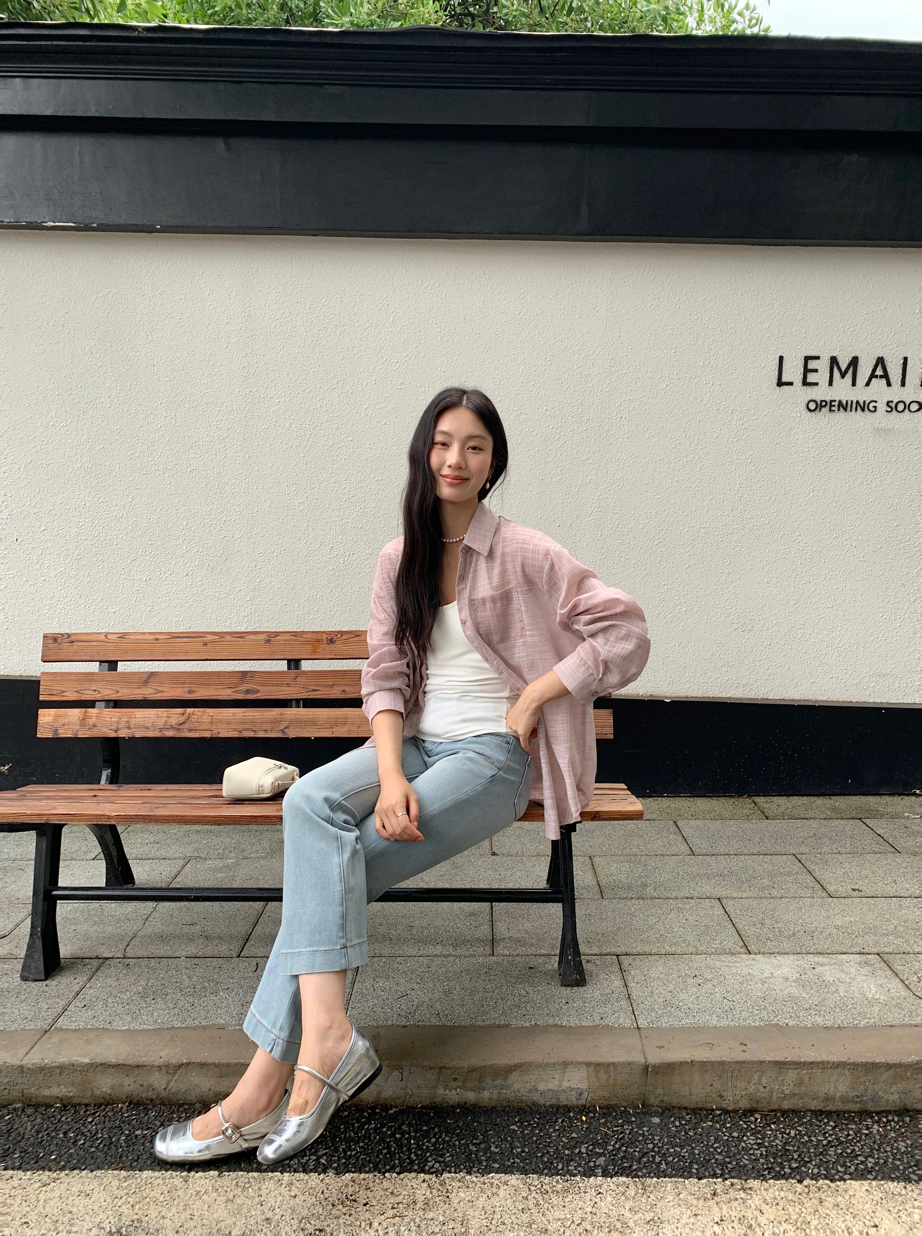 Balliese jeans (ready stock in light blue/ 4 colours)