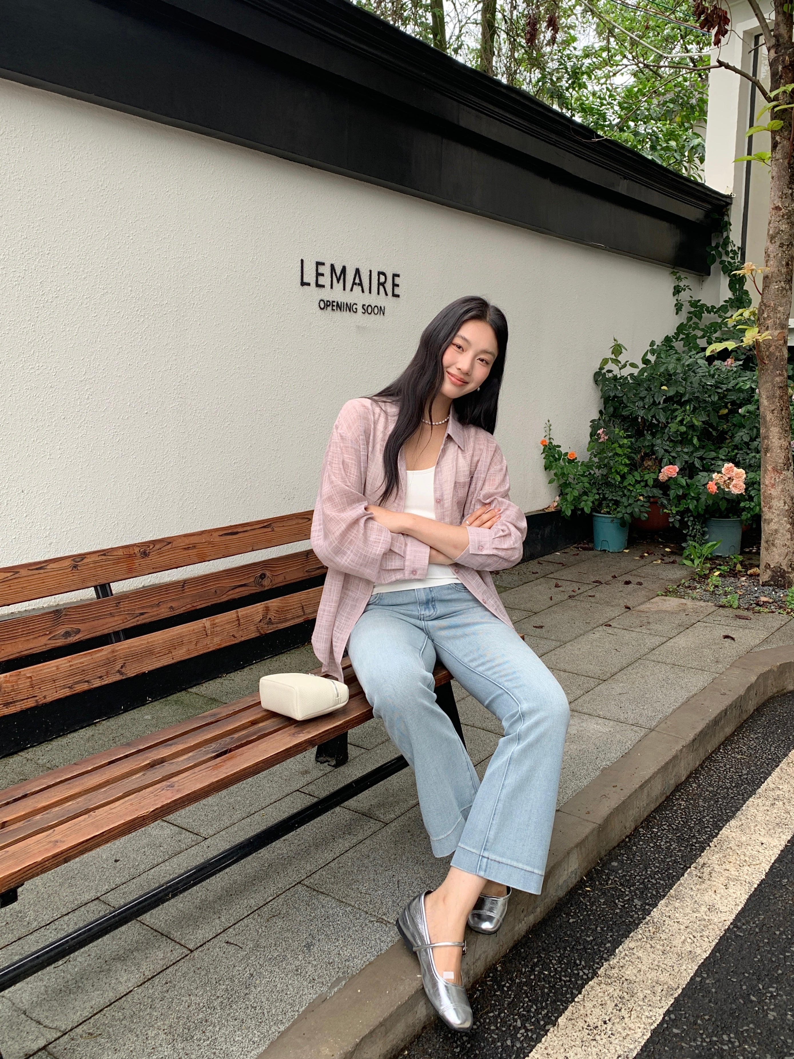 Balliese jeans (ready stock in light blue/ 4 colours)