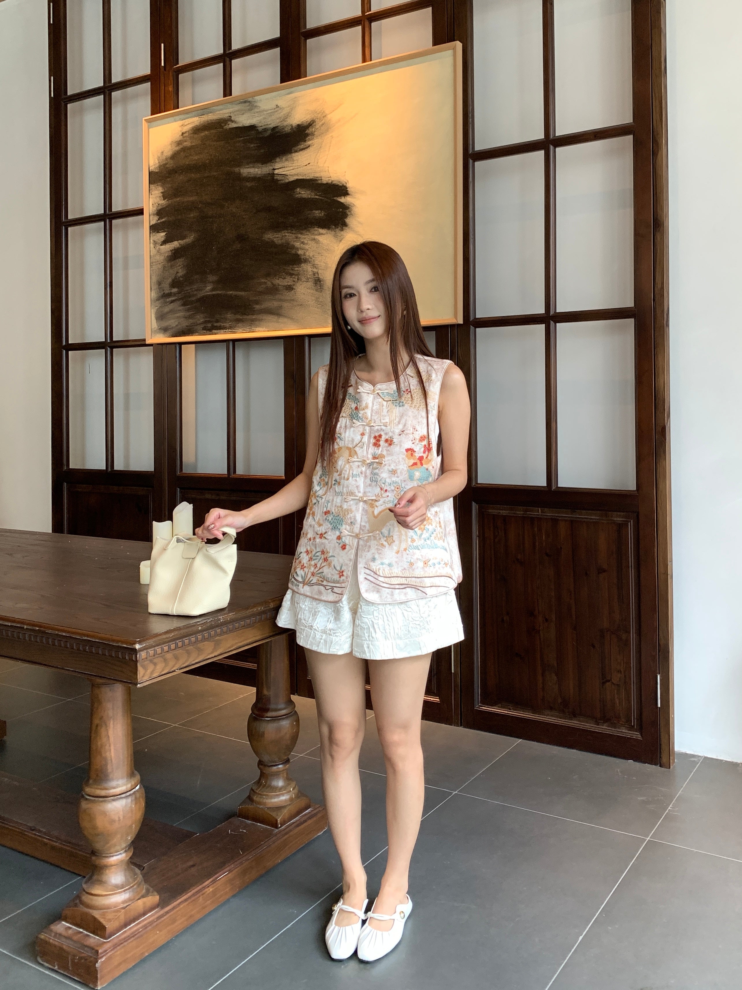 Deer oriental top (preorder)