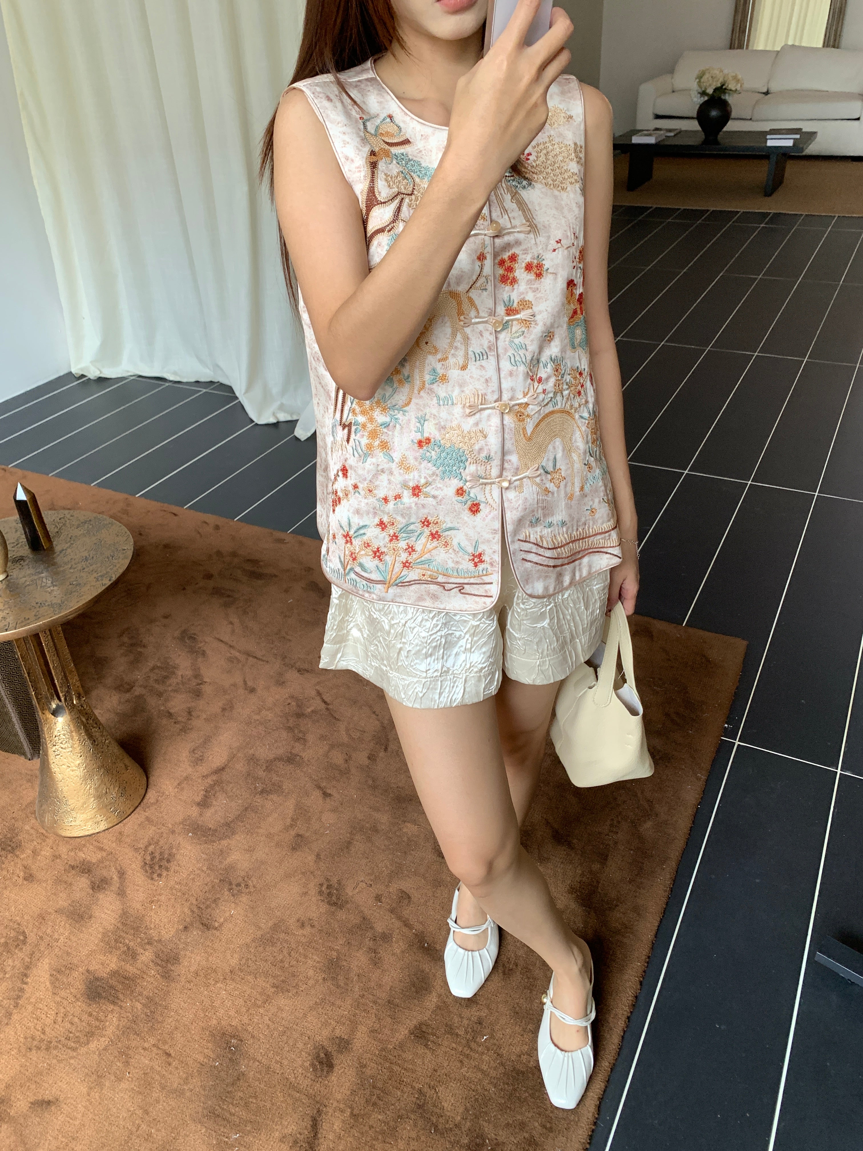 Deer oriental top (preorder)