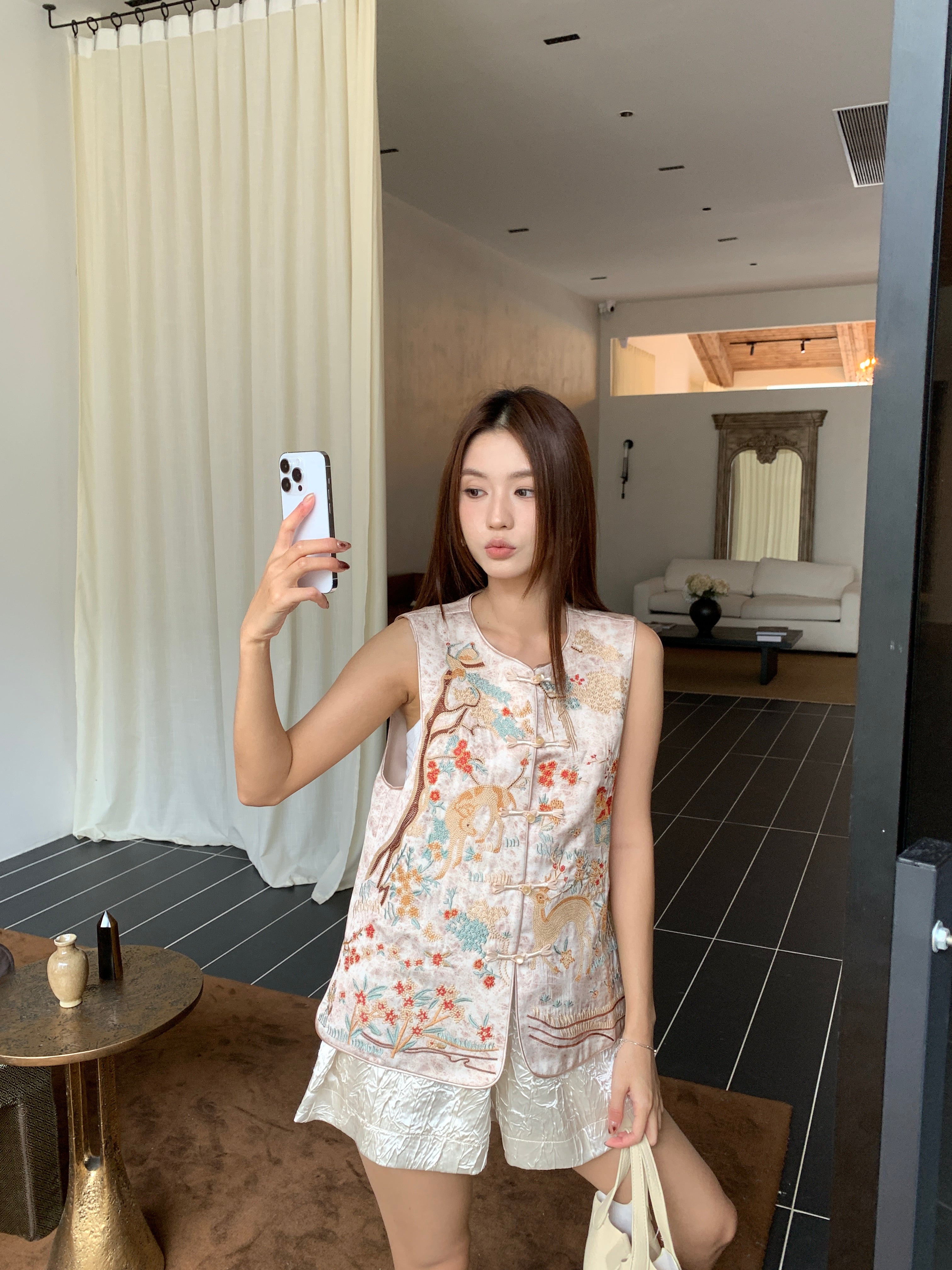 Deer oriental top (preorder)