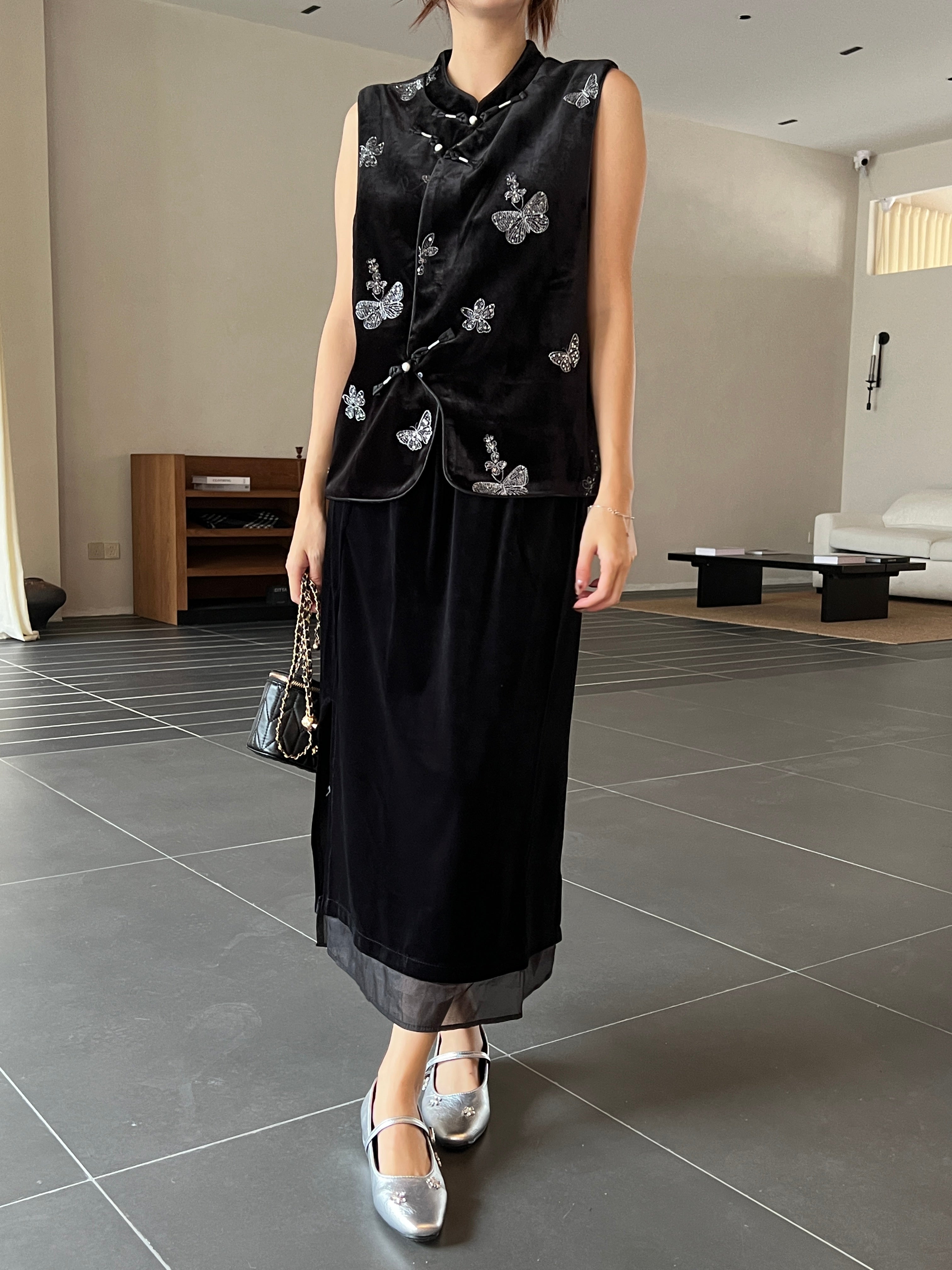 Butterfly oriental set (ready stock in XL)