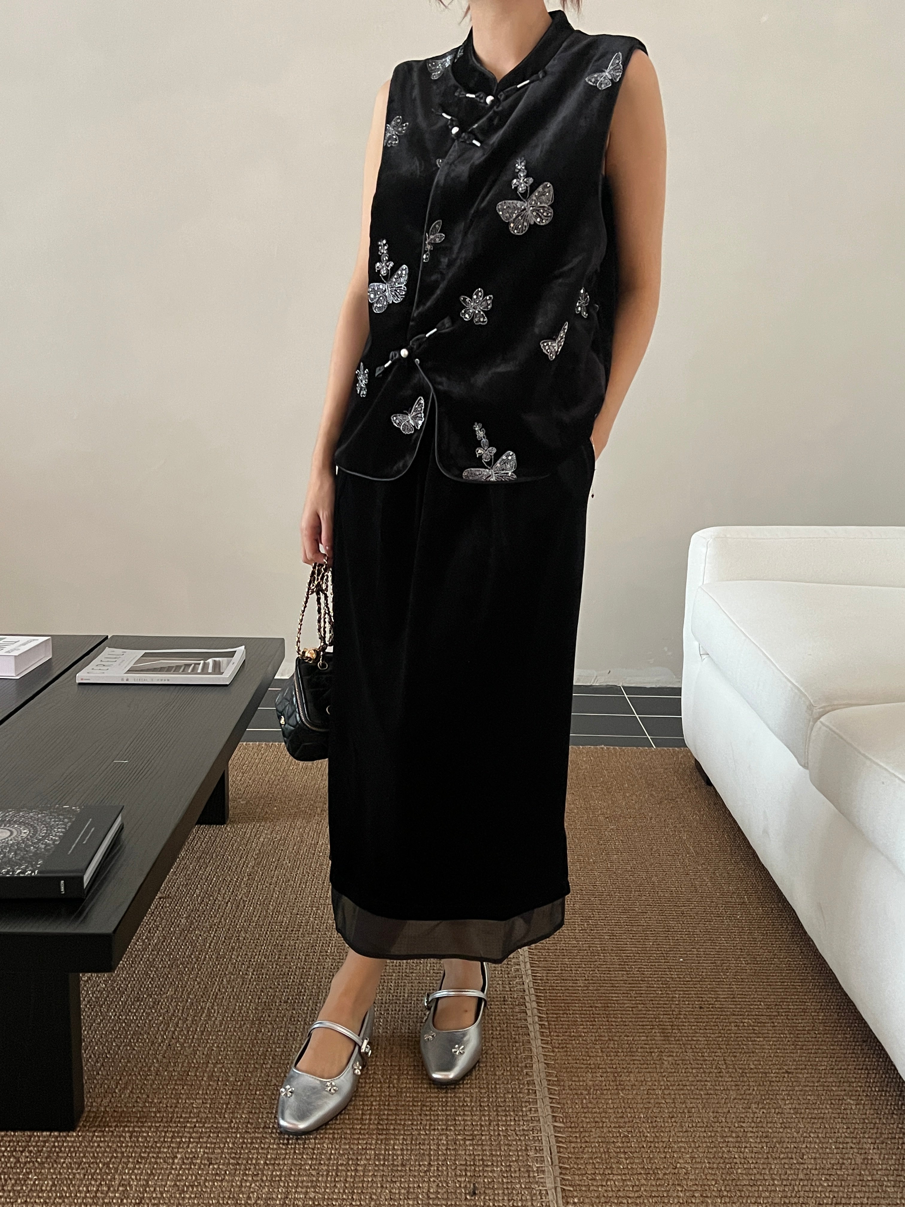 Butterfly oriental set (ready stock in XL)