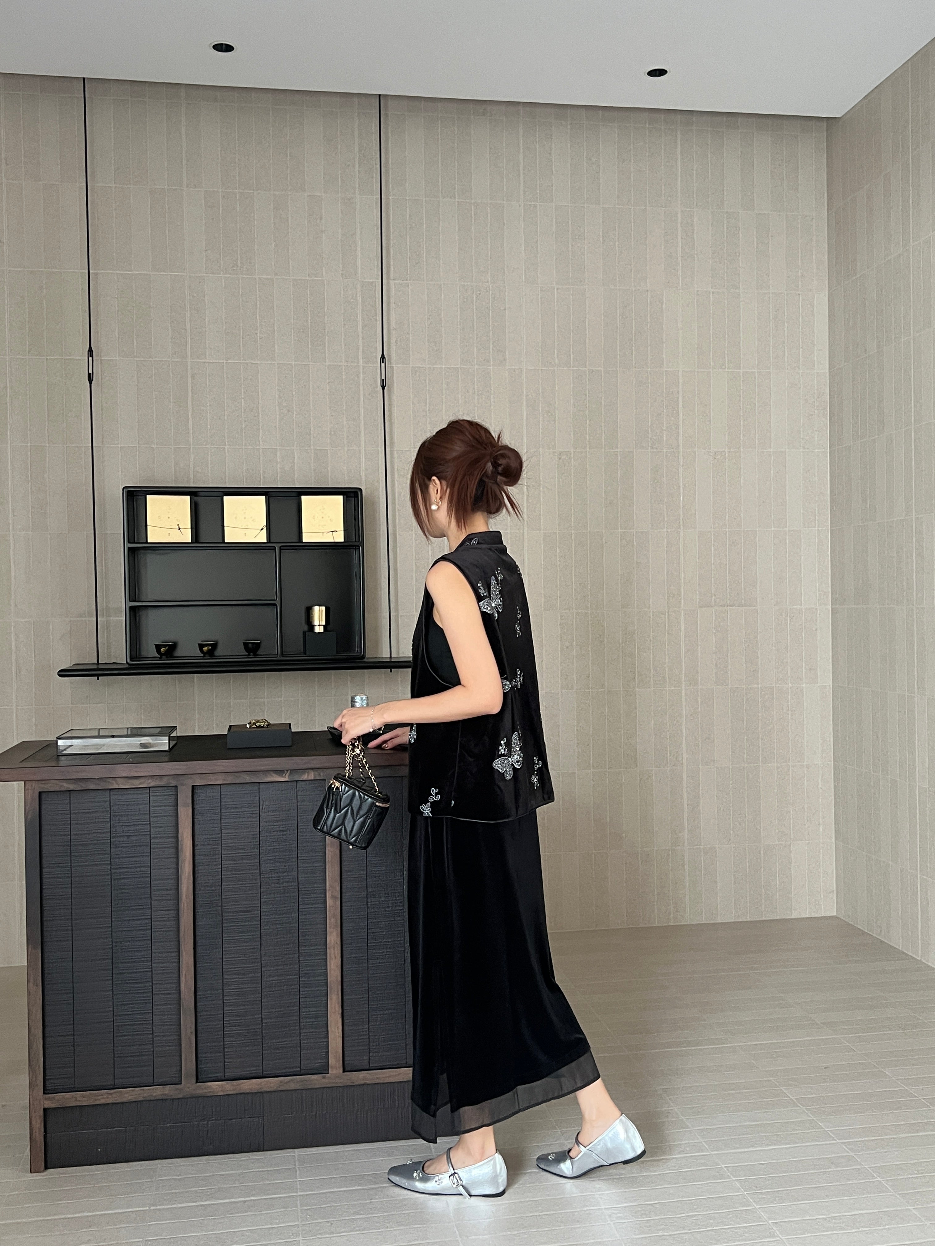 Butterfly oriental set (ready stock in XL)