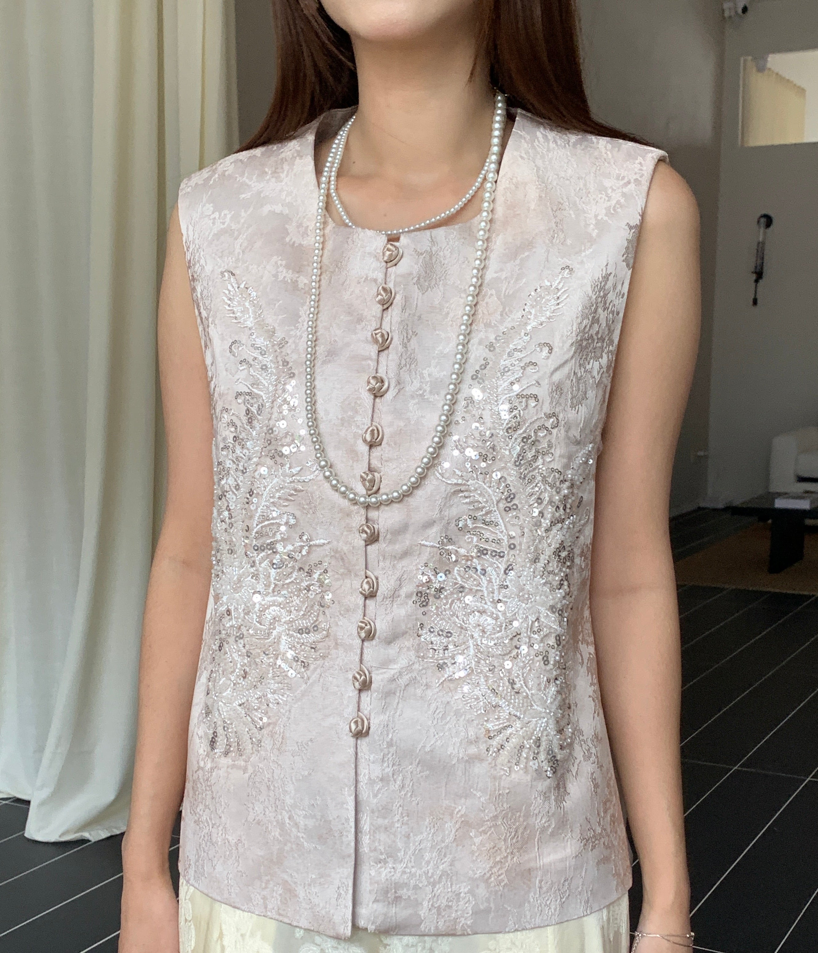 Aliyah oriental top (preorder/ 2 colours)