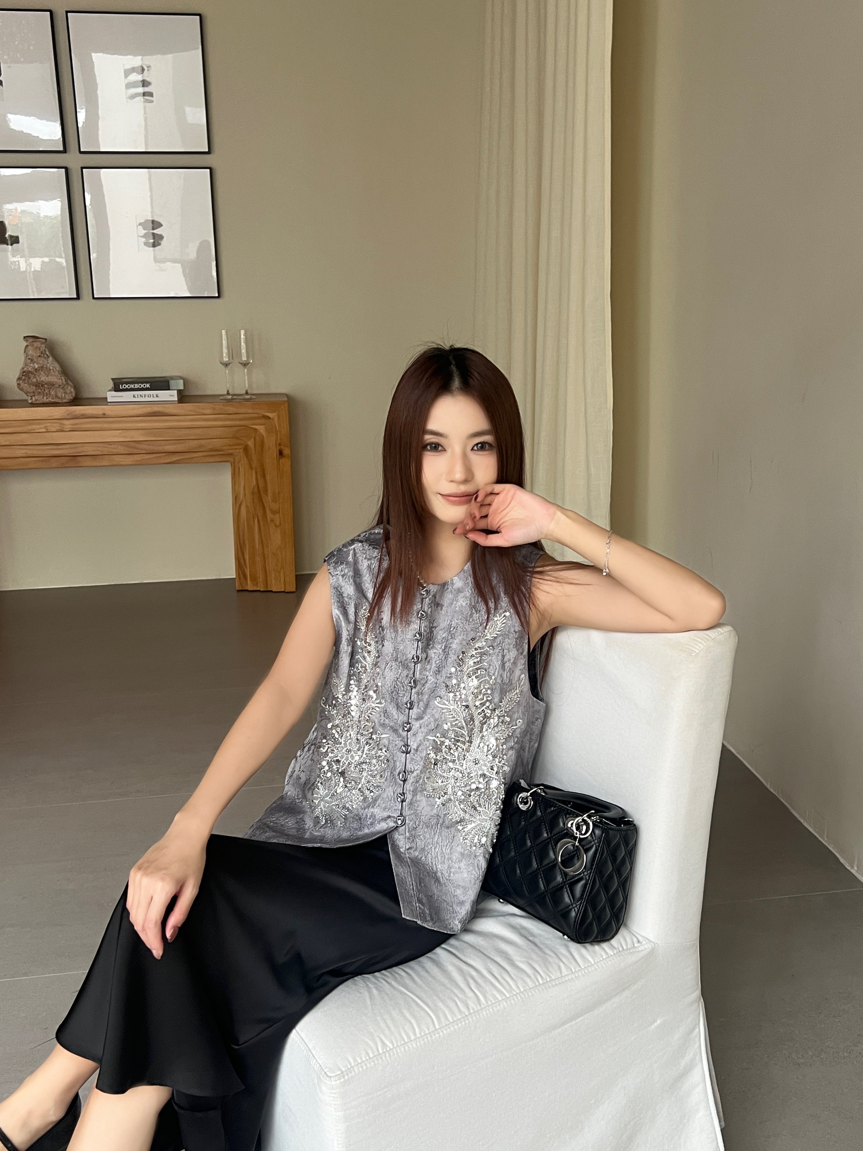 Aliyah oriental top (preorder/ 2 colours)