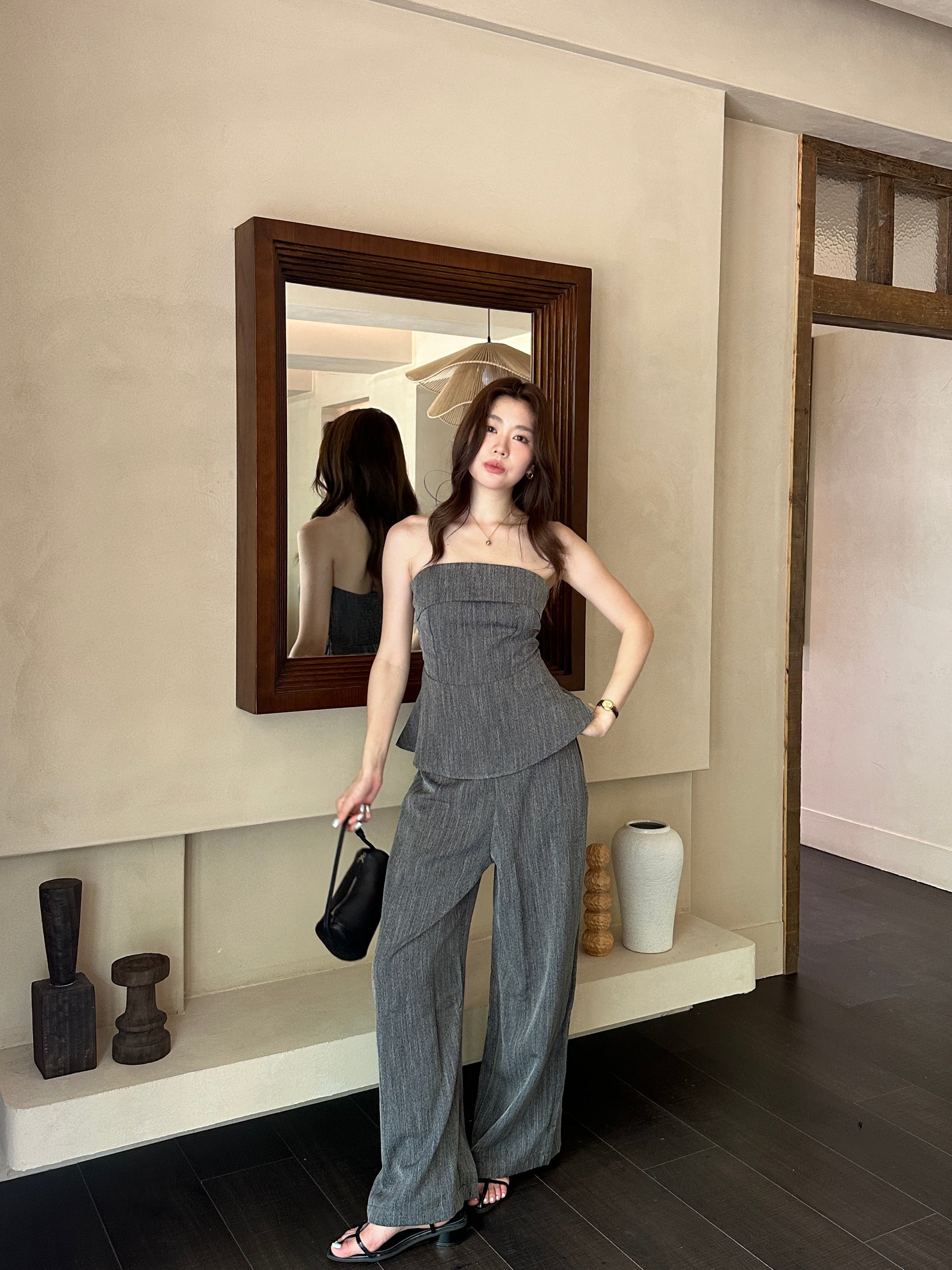 Sloane Peplum Set (preorder/ 2 colours)
