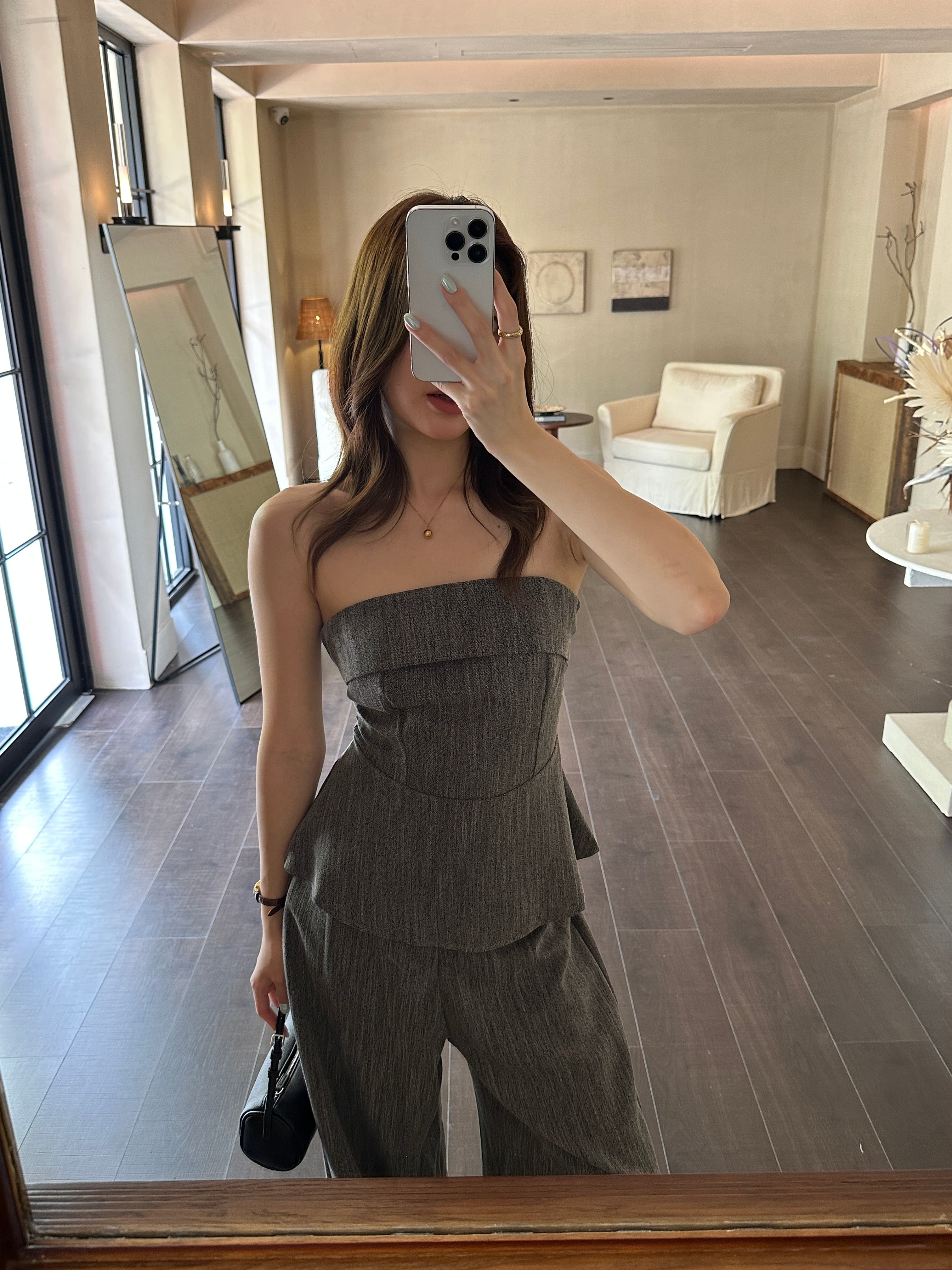 Sloane Peplum Set (preorder/ 2 colours)
