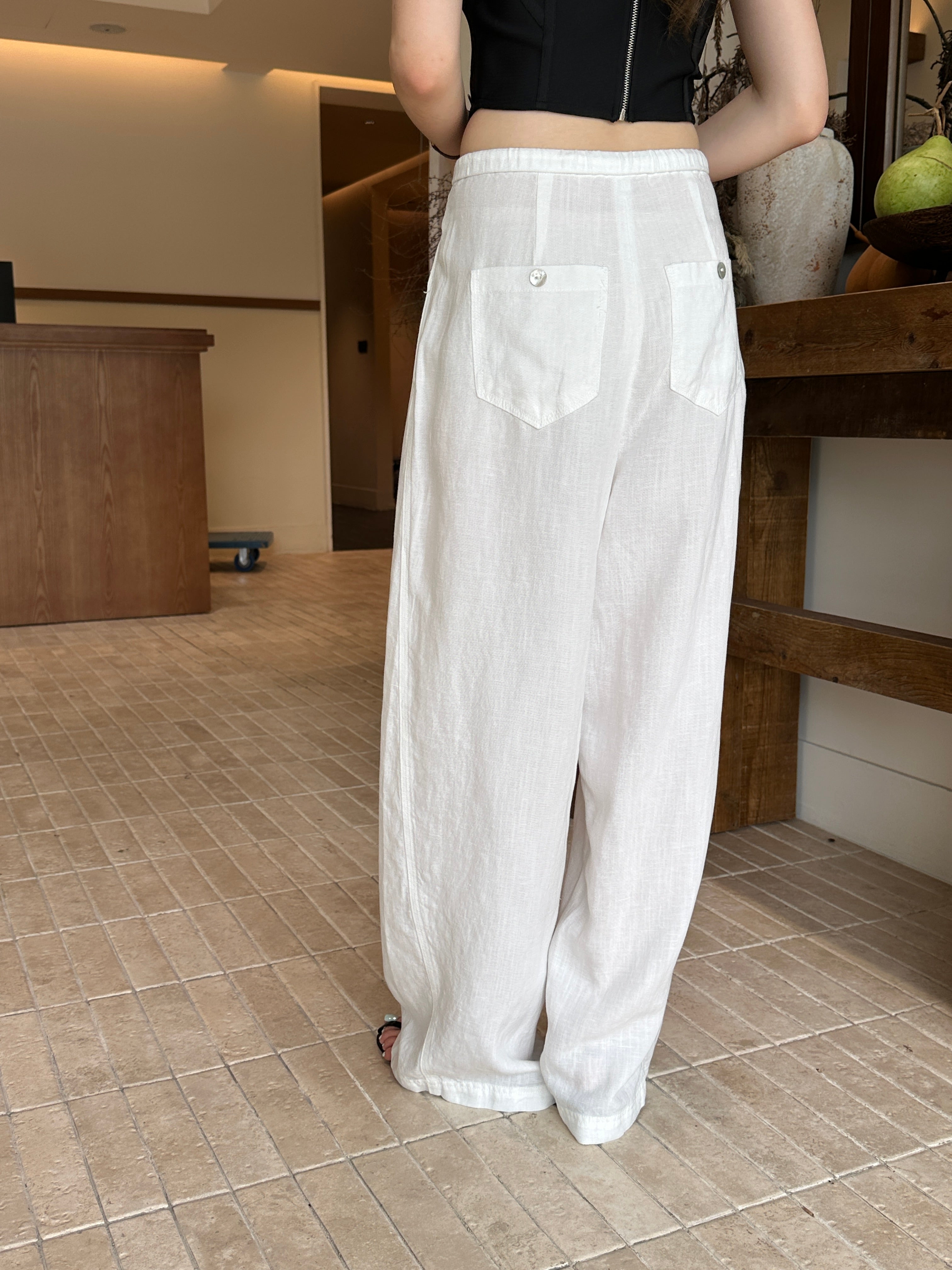 Linen pants (preorder/ 2 colours)