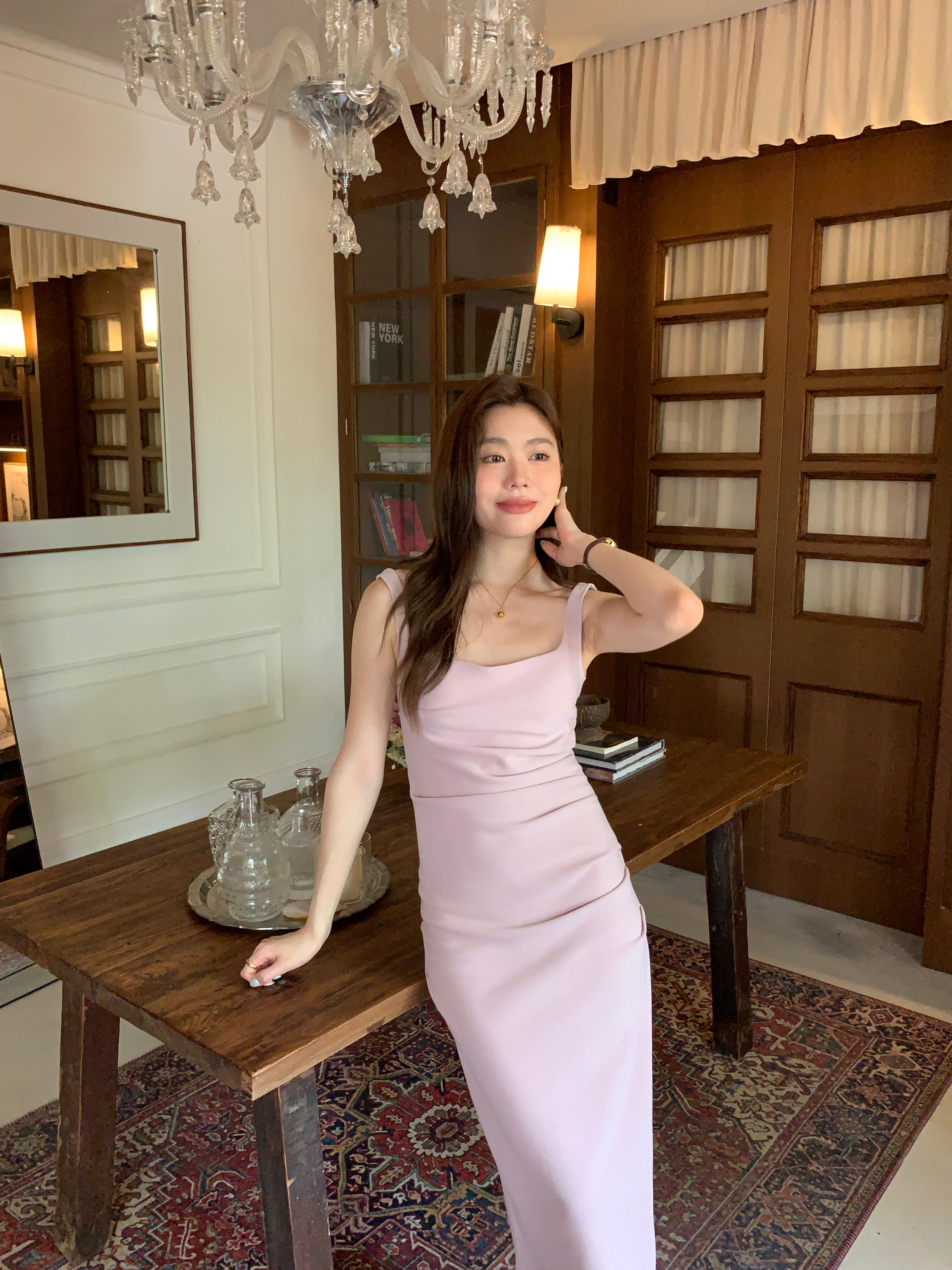 Sculpt Midi Dress (preorder/ 5 colours)