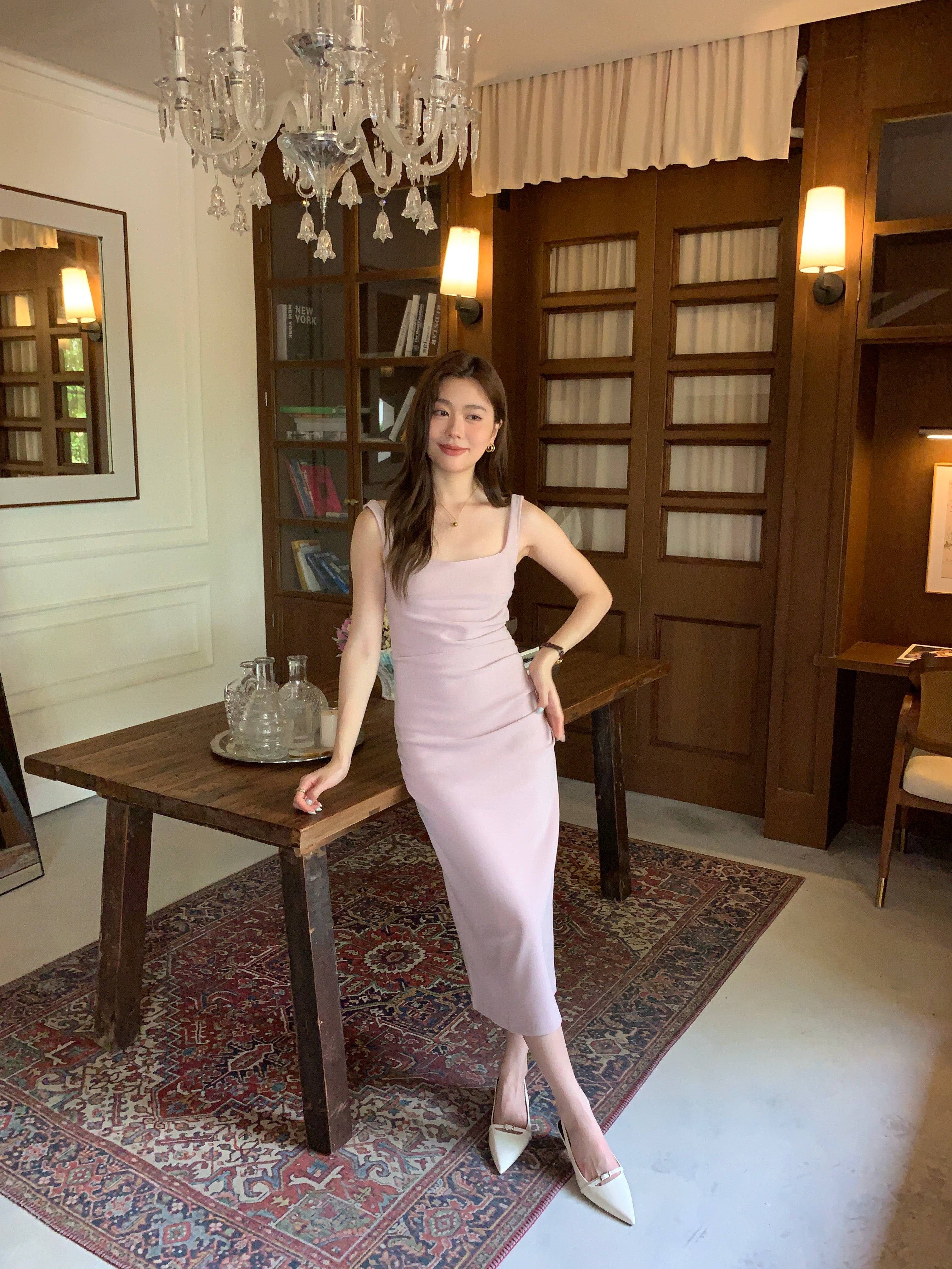 Sculpt Midi Dress (preorder/ 5 colours)