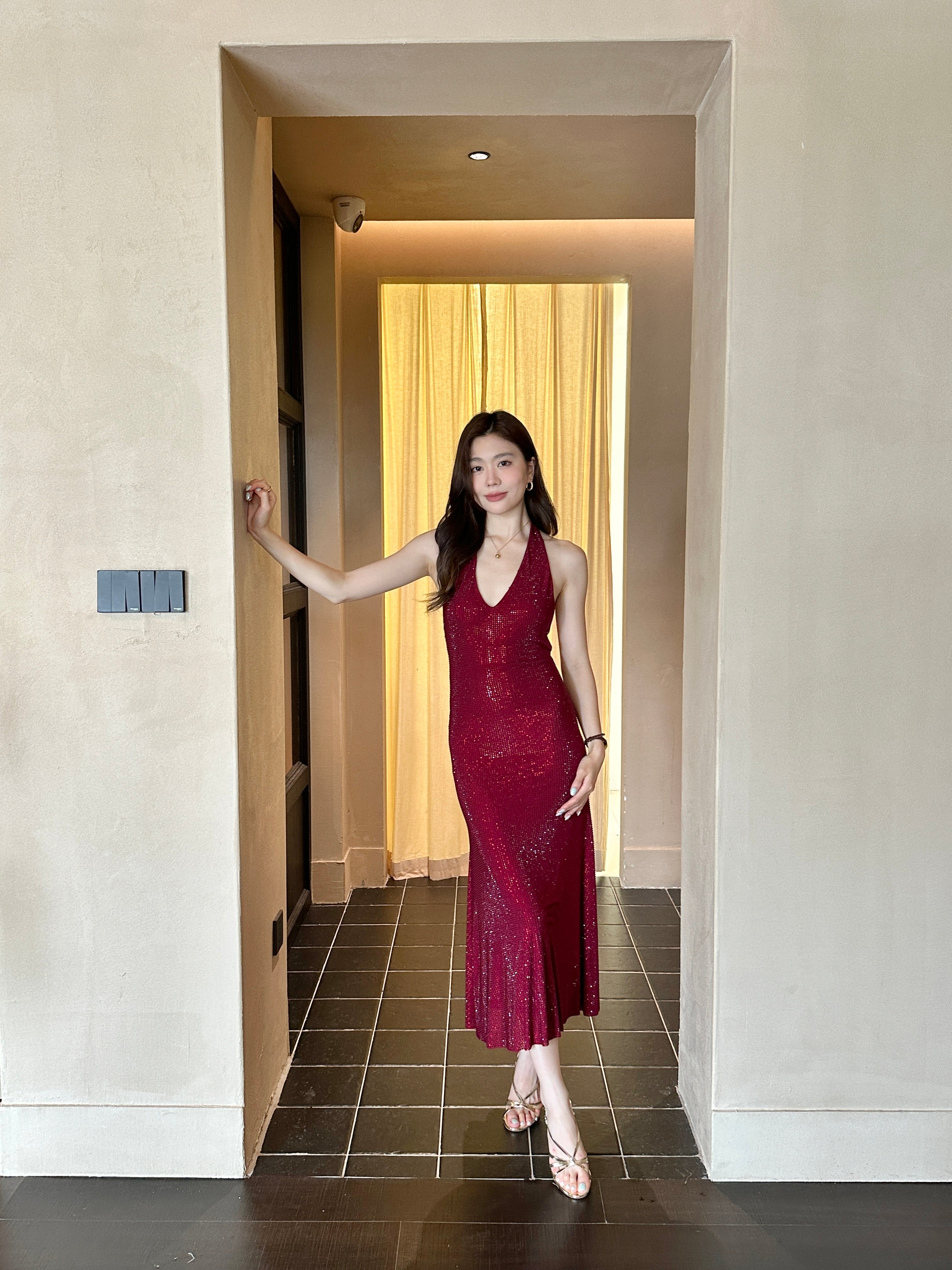 Rouge Lumiere Dress (preorder/ 2 colours)