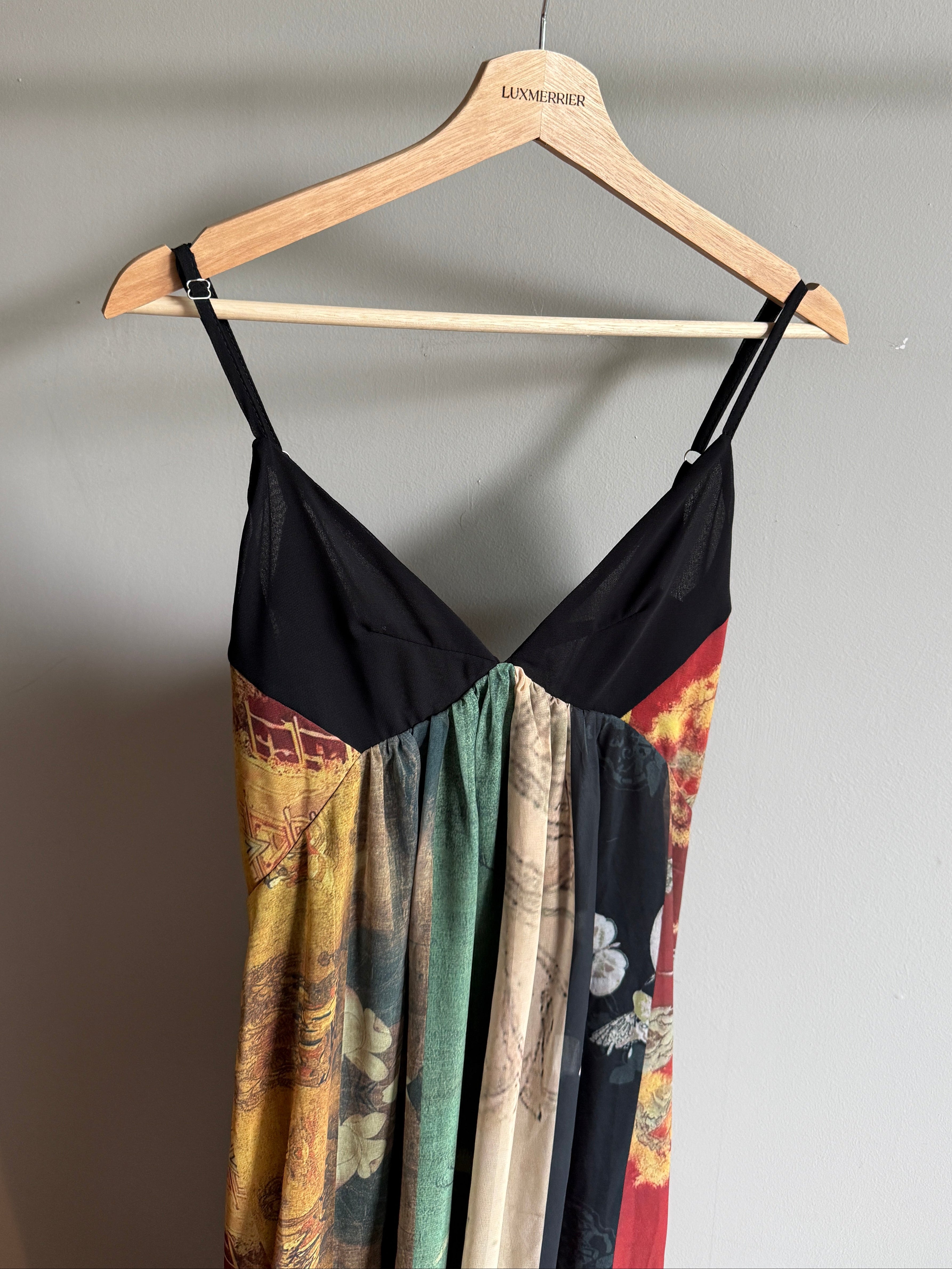 Akari Printed Maxi Dress (preorder)