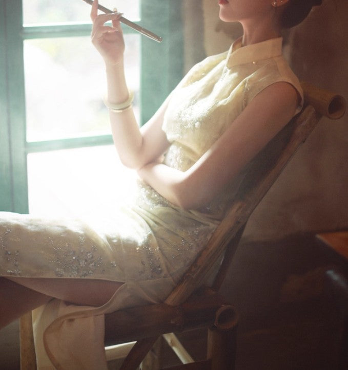 Poetry cheongsam (preorder)