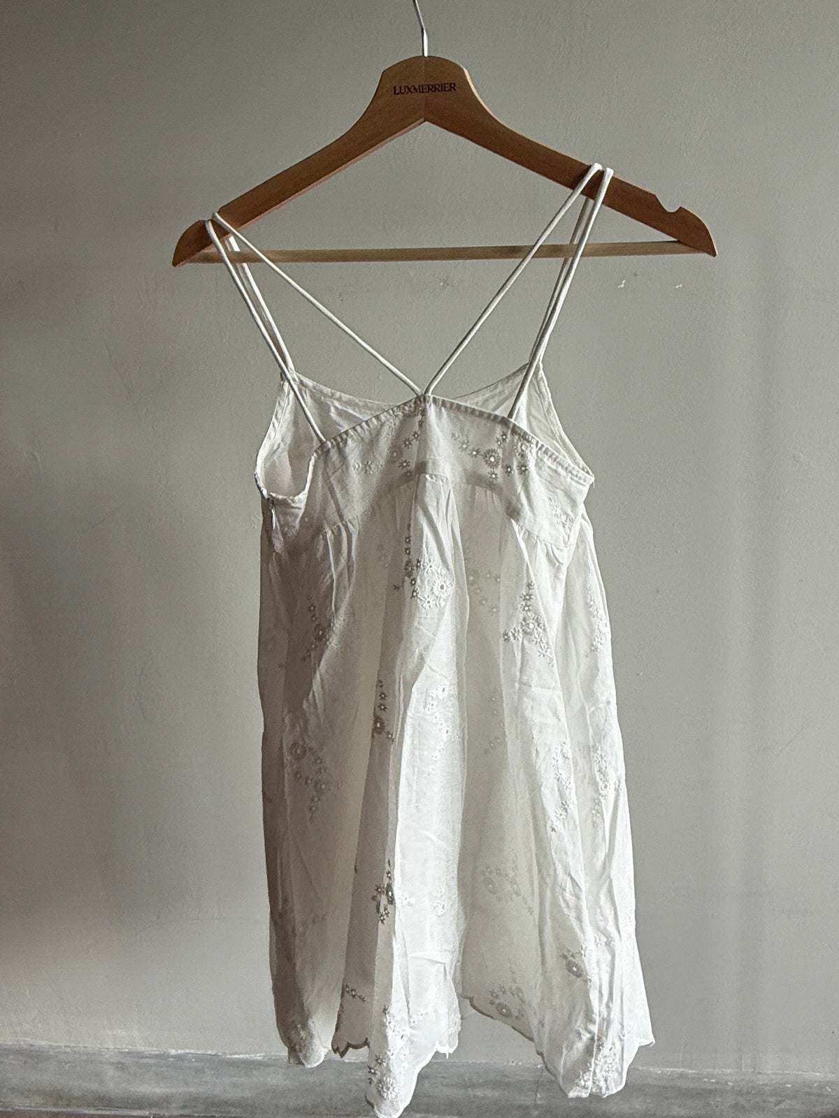 Eyelet Mini Dress (preorder)