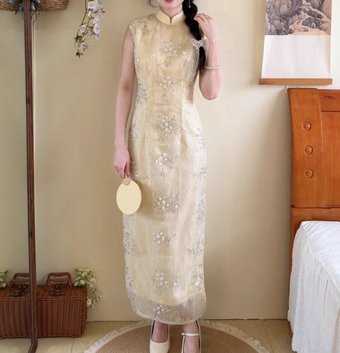 Poetry cheongsam (preorder)