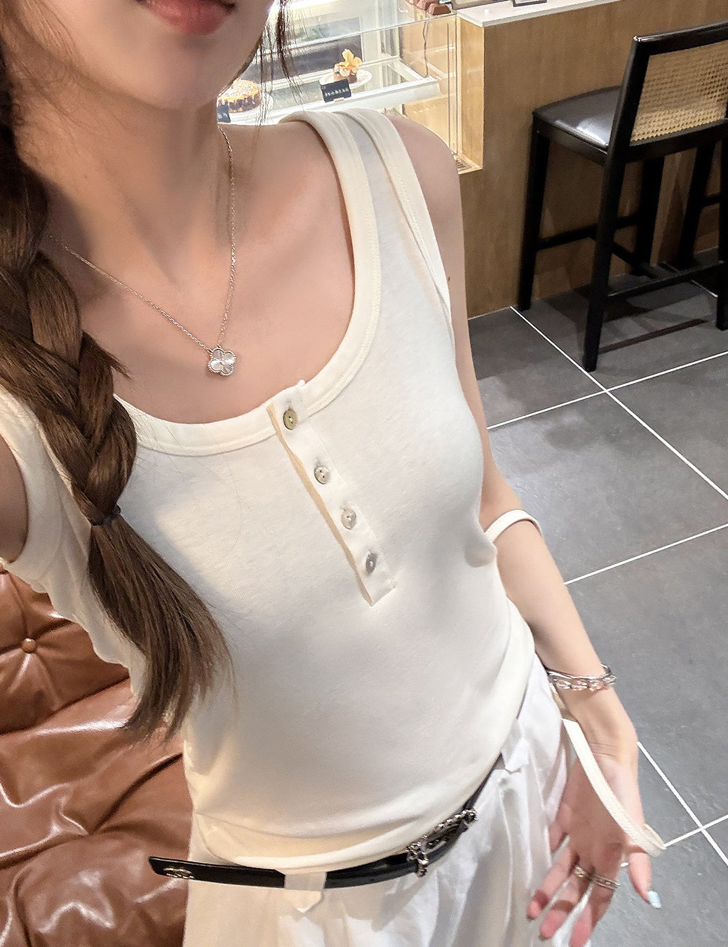 Iriz tank top (preorder/ 6 colours)