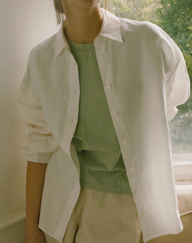French linen shirt (preorder/ 2 colours)