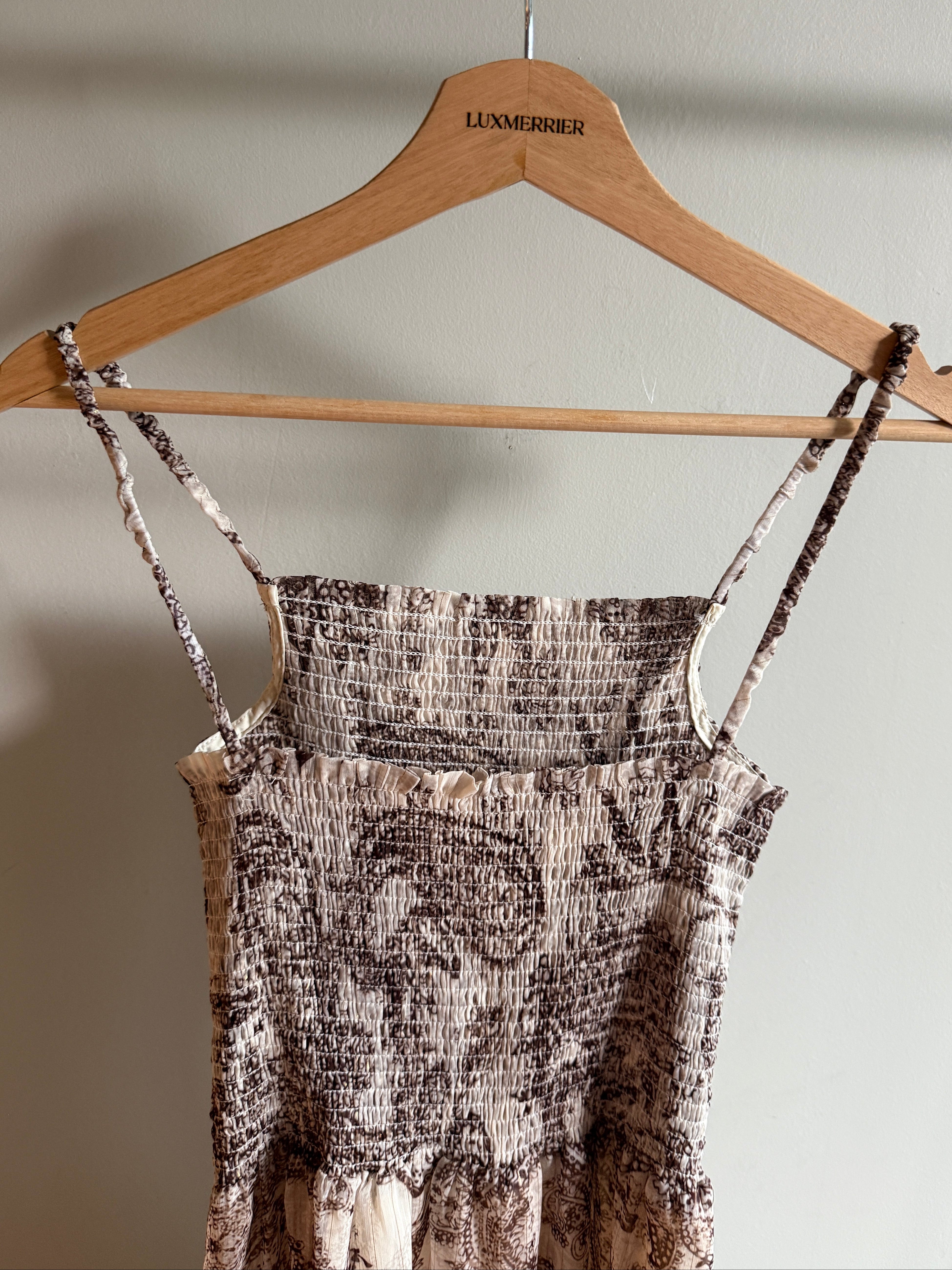 Paisley resort dress (preorder)