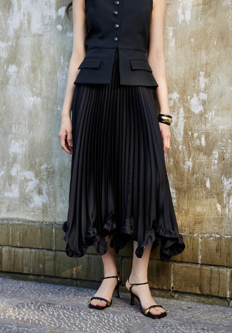 Twirl pleated skirt (preorder)