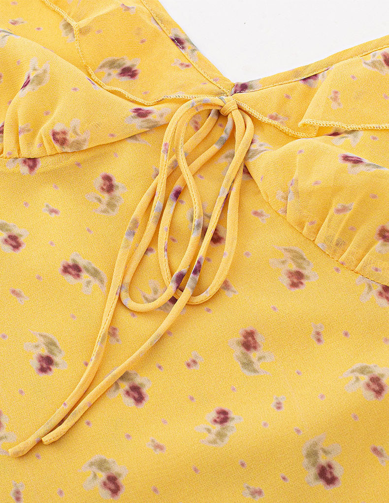 Pansy sunshine dress (preorder)